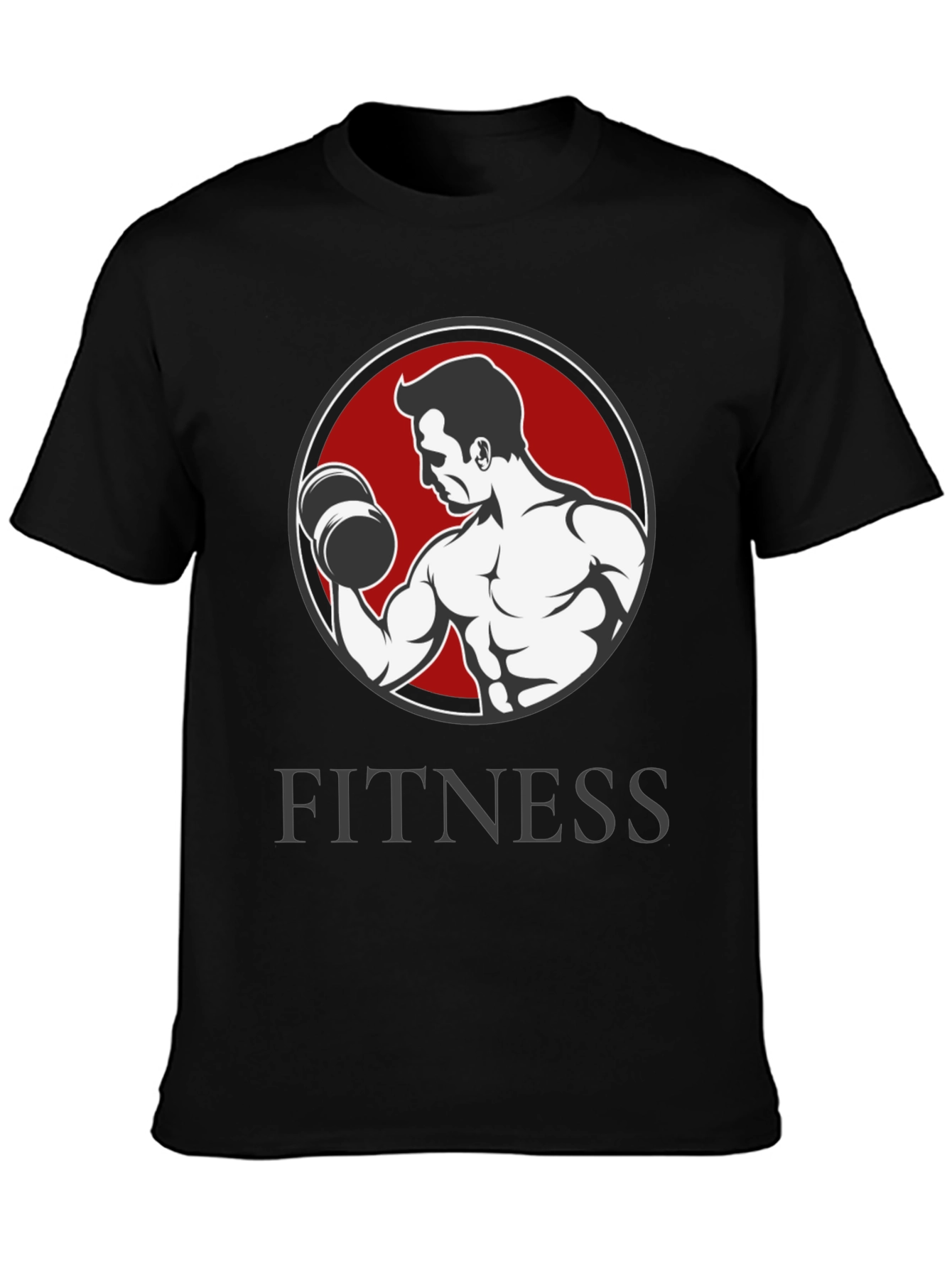 Fitness Graphic Tee - Gym Workout Shirt