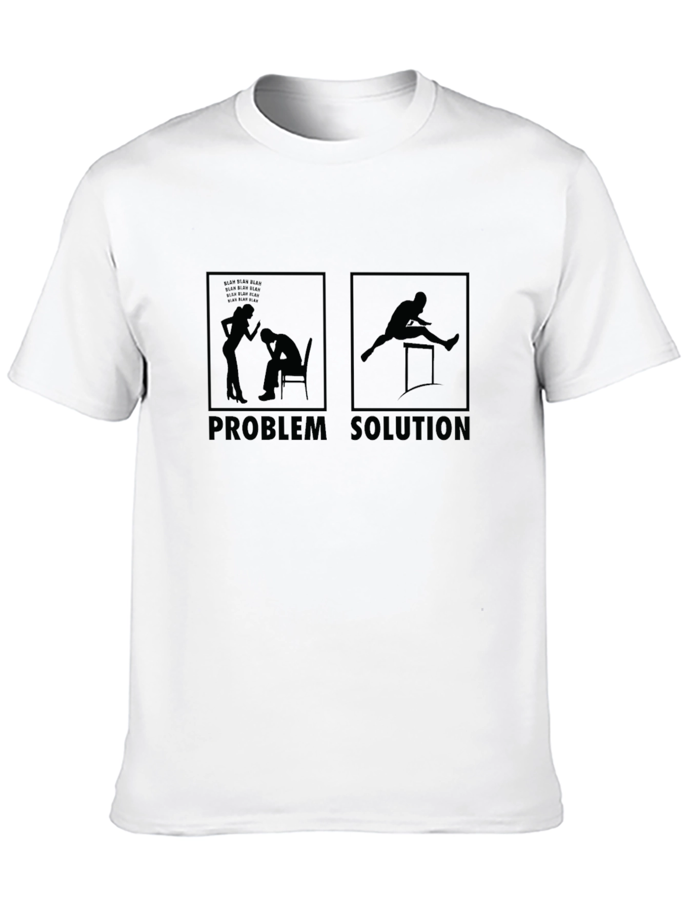 Problem Solution T-Shirt | Funny Graphic Tee