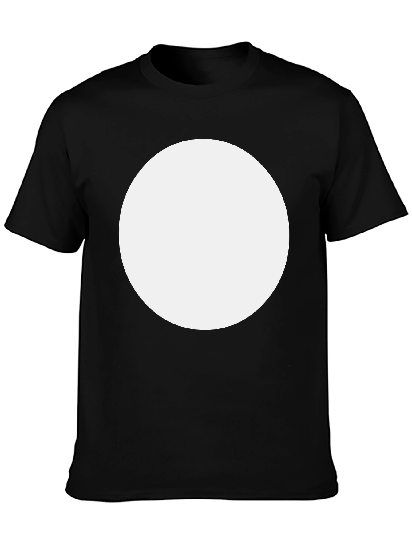 Blank Canvas Black Crew Neck T-Shirt