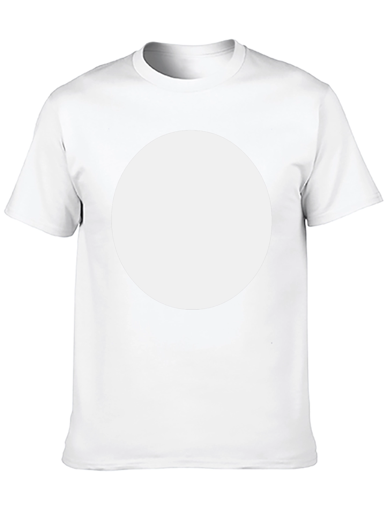 Blank Canvas Black Crew Neck T-Shirt