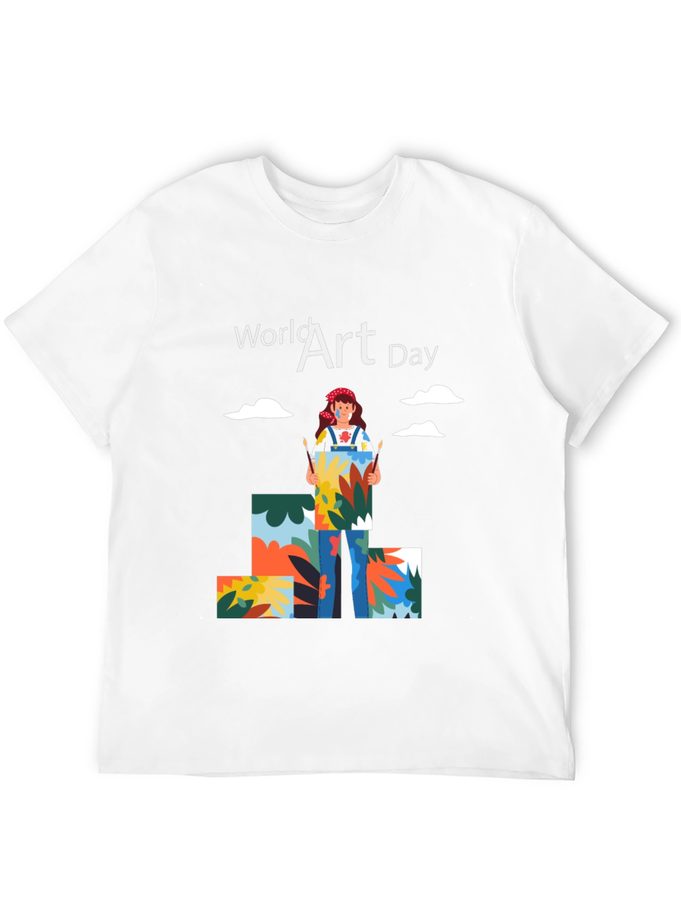 World Art Day T-Shirt Artist Design