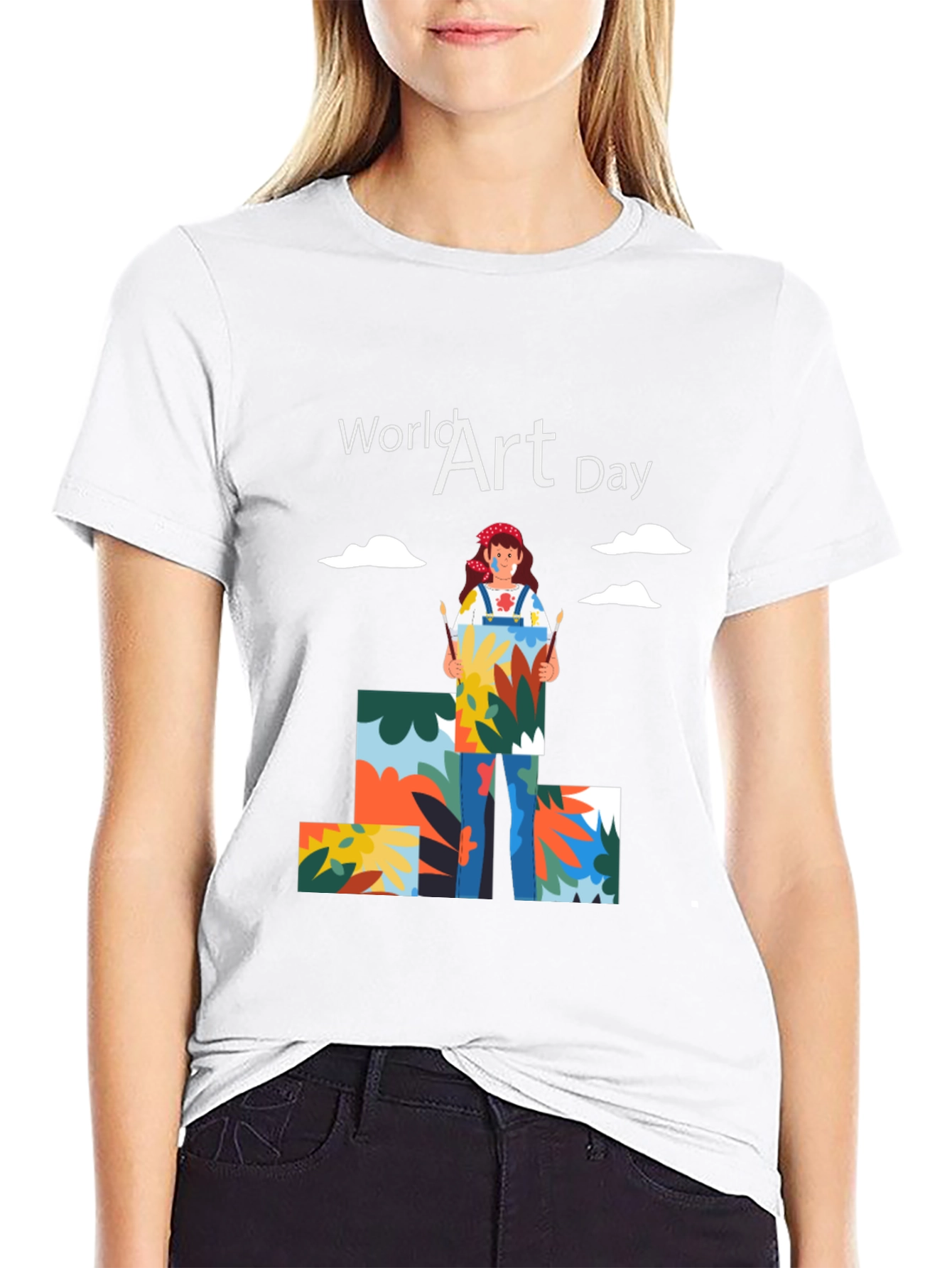 World Art Day T-Shirt Artist Design