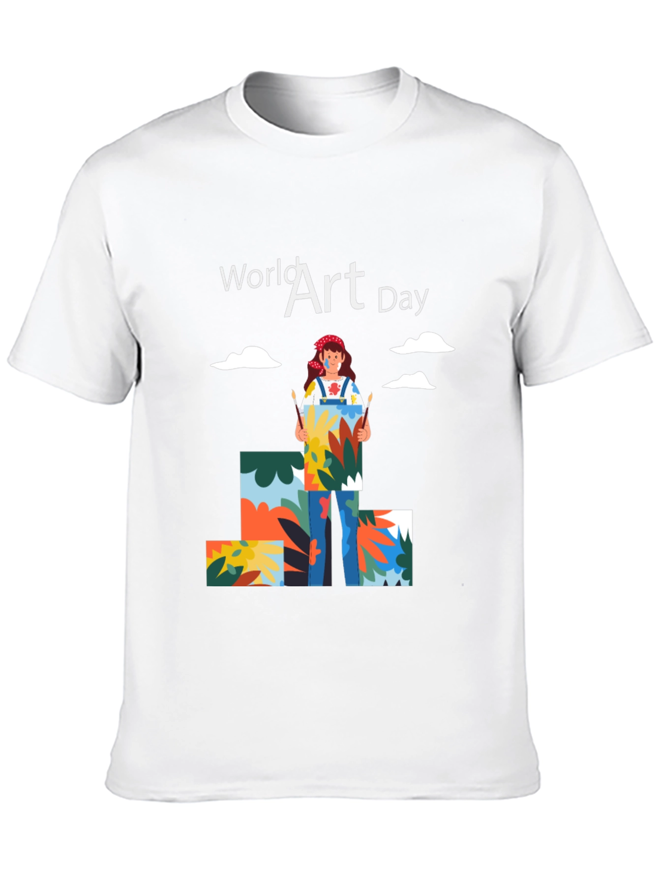 World Art Day T-Shirt Artist Design