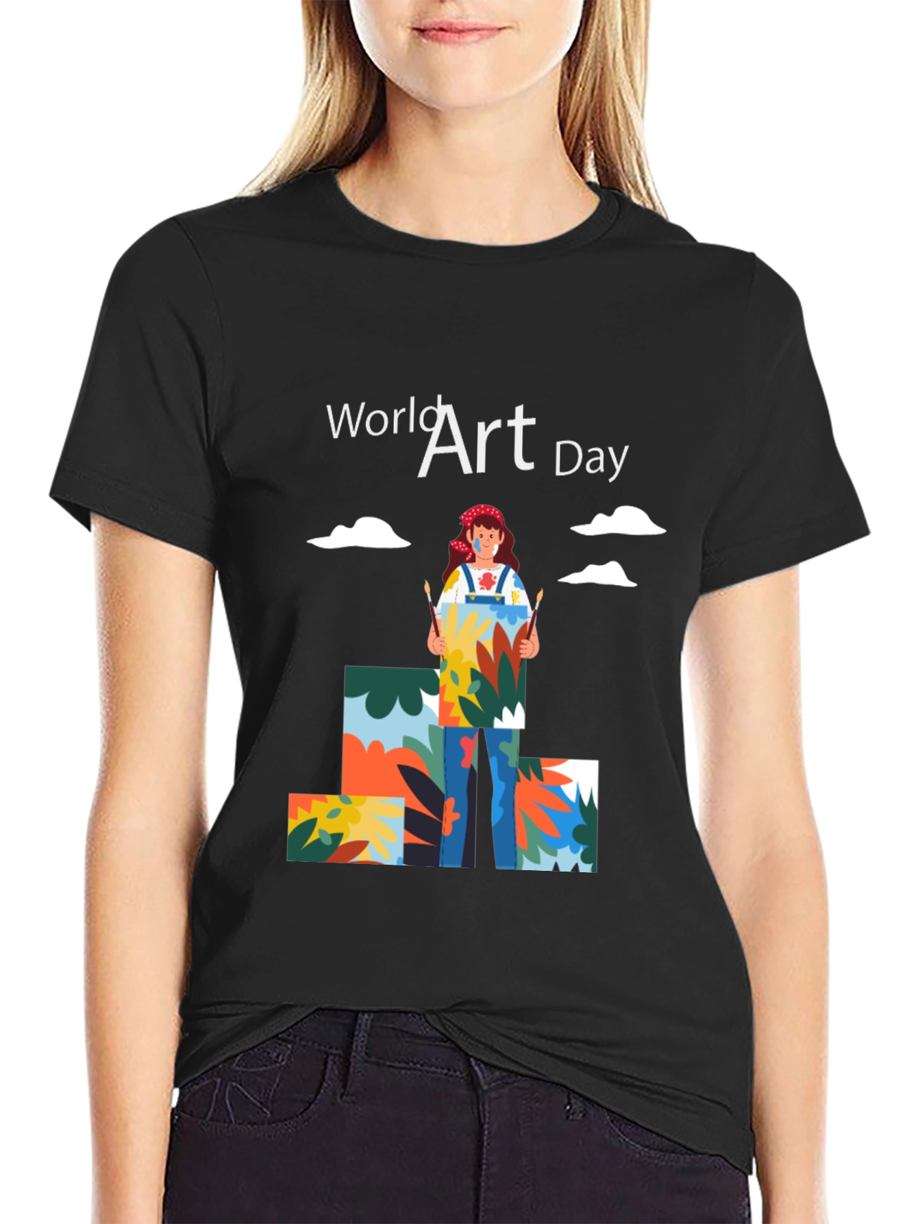 World Art Day T-Shirt Artist Design