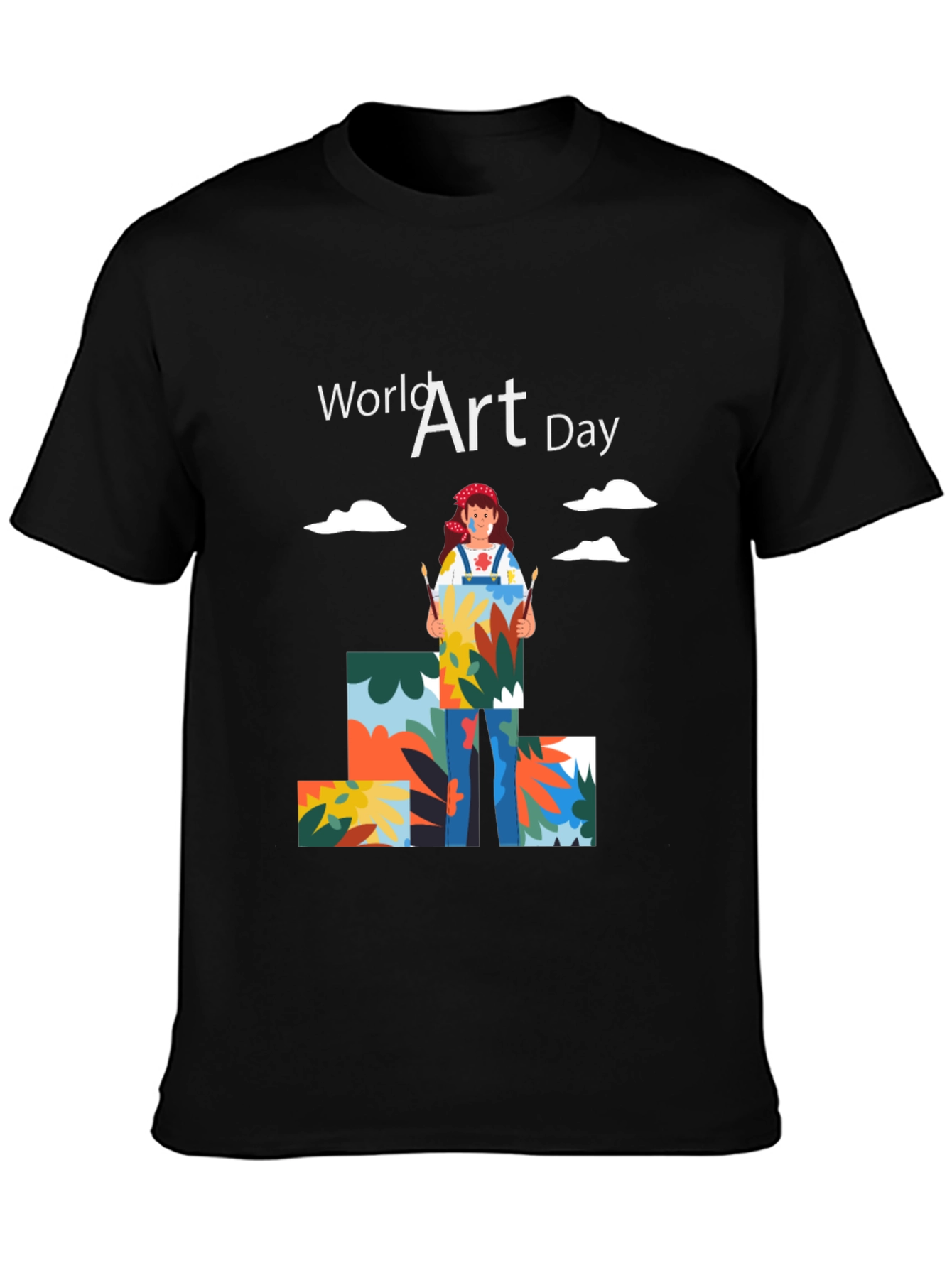 World Art Day T-Shirt Artist Design