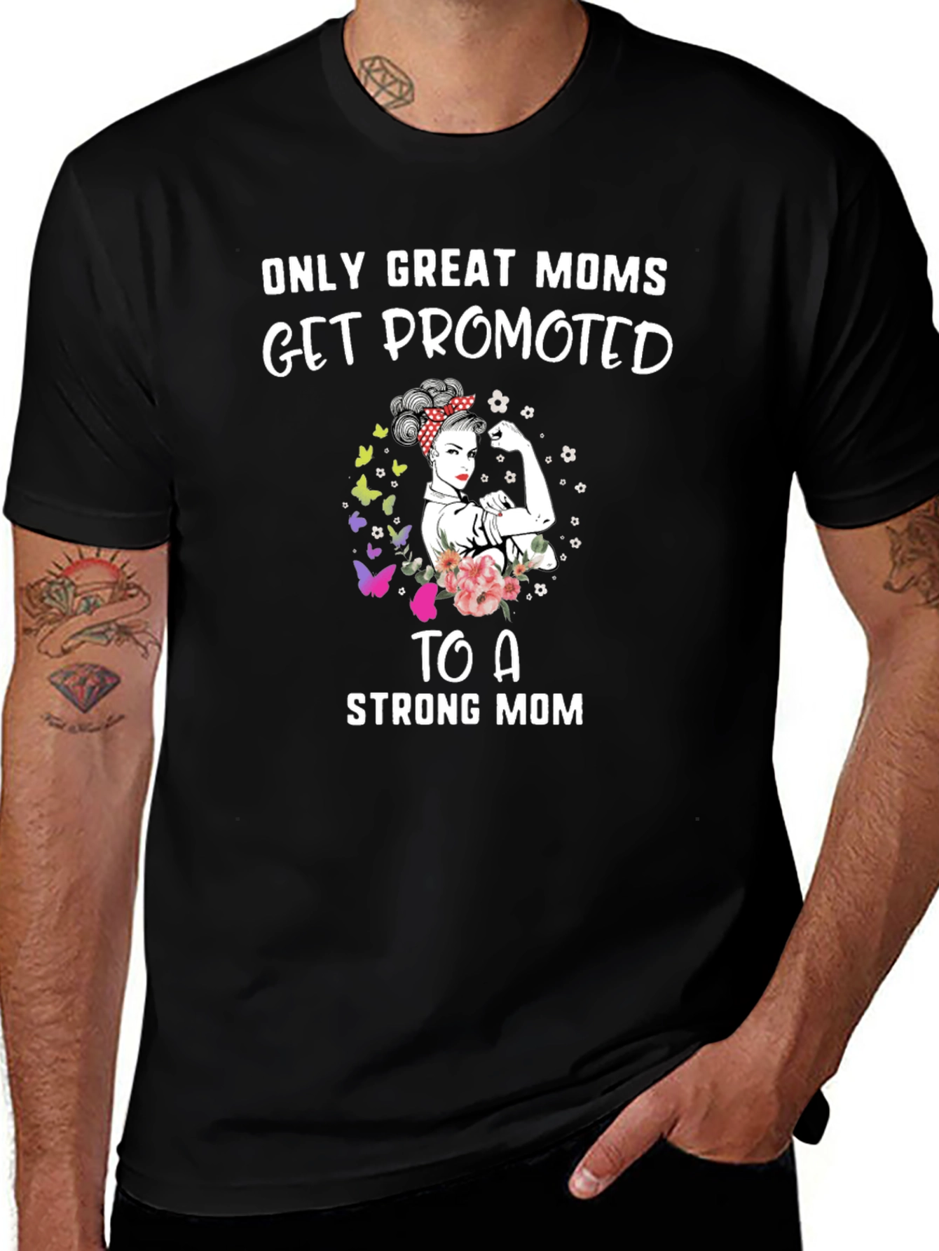Great Moms Promoted Graphic T-Shirt
