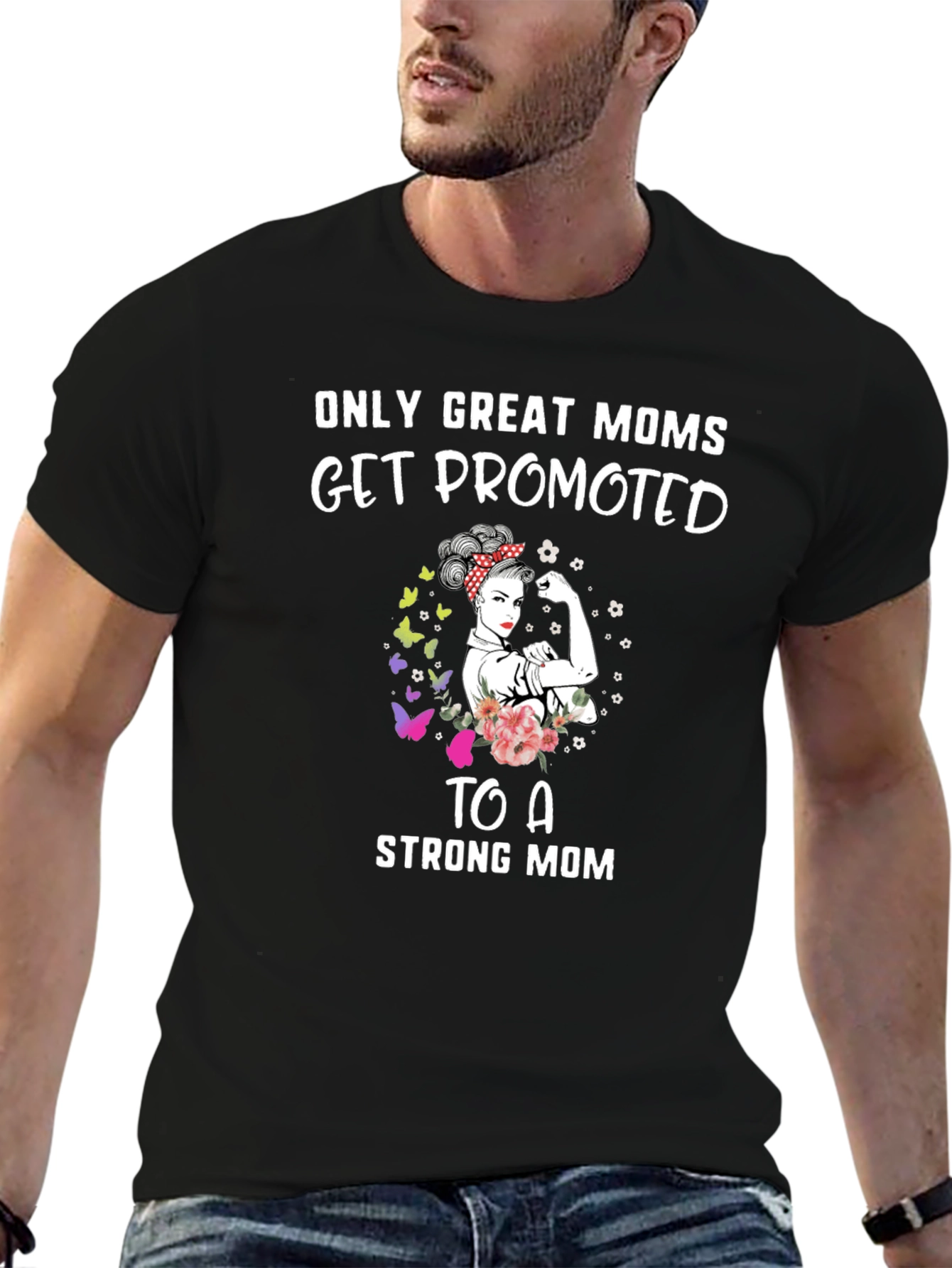 Great Moms Promoted Graphic T-Shirt