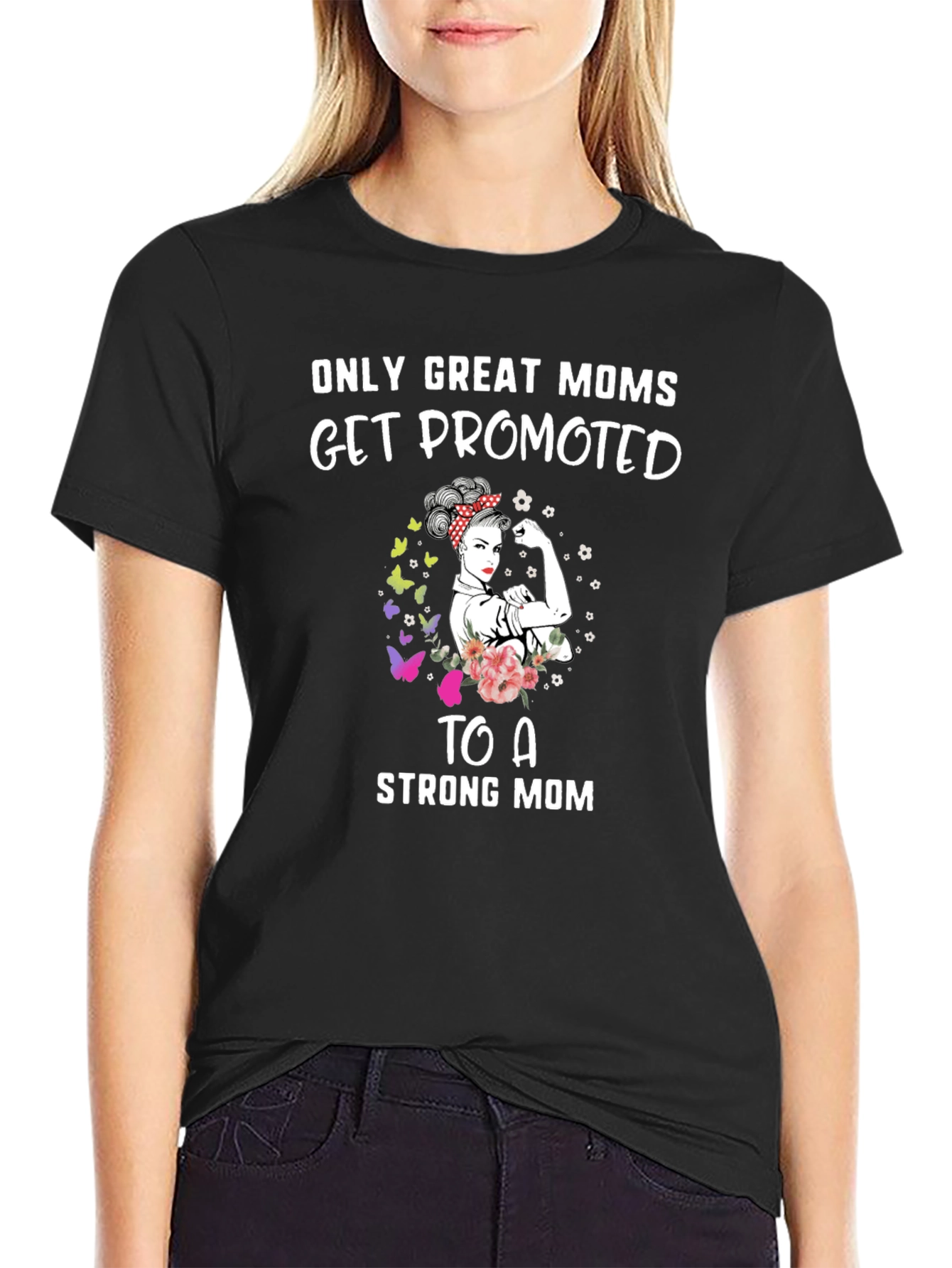 Great Moms Promoted Graphic T-Shirt