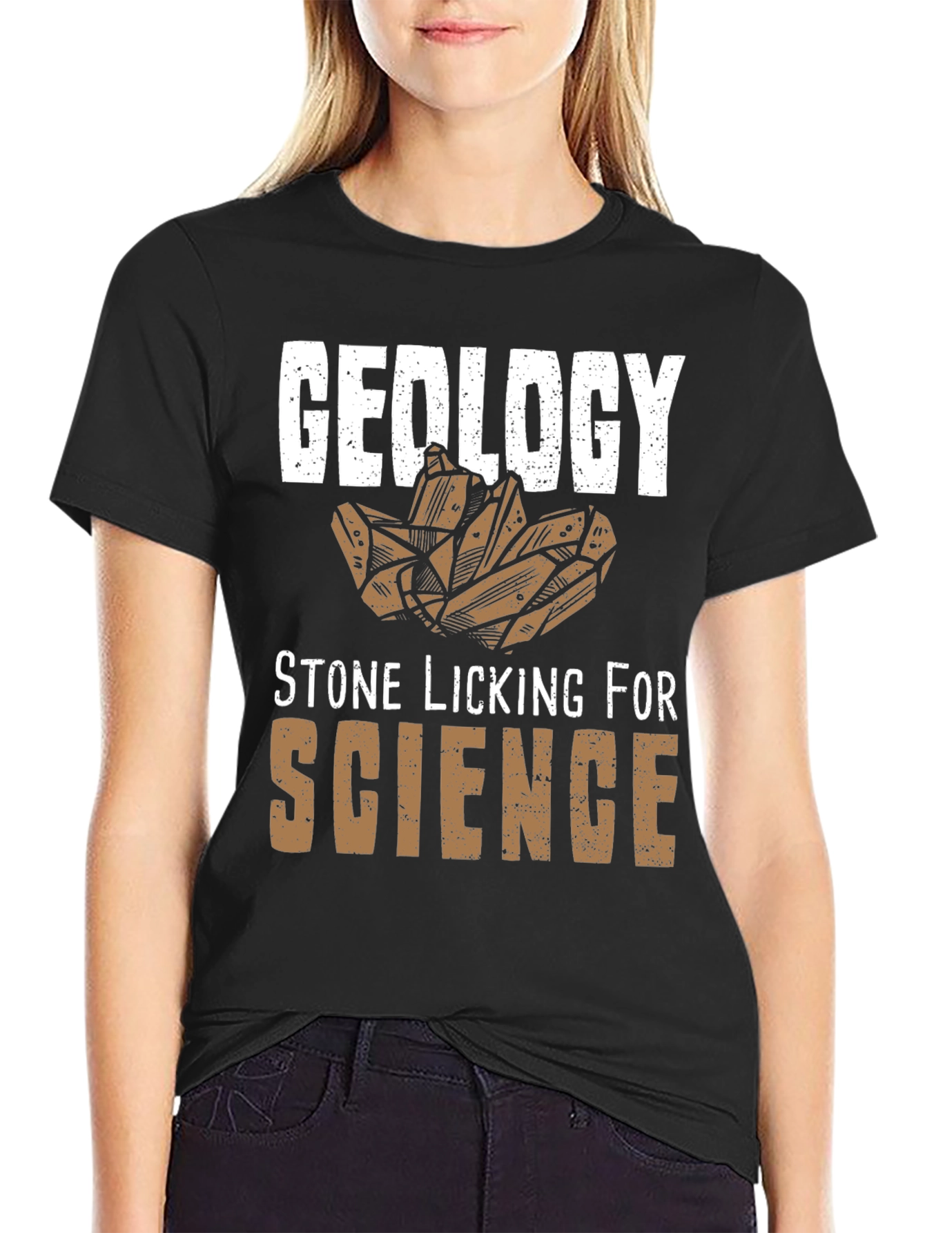 Geology Stone Licking for Science T-Shirt