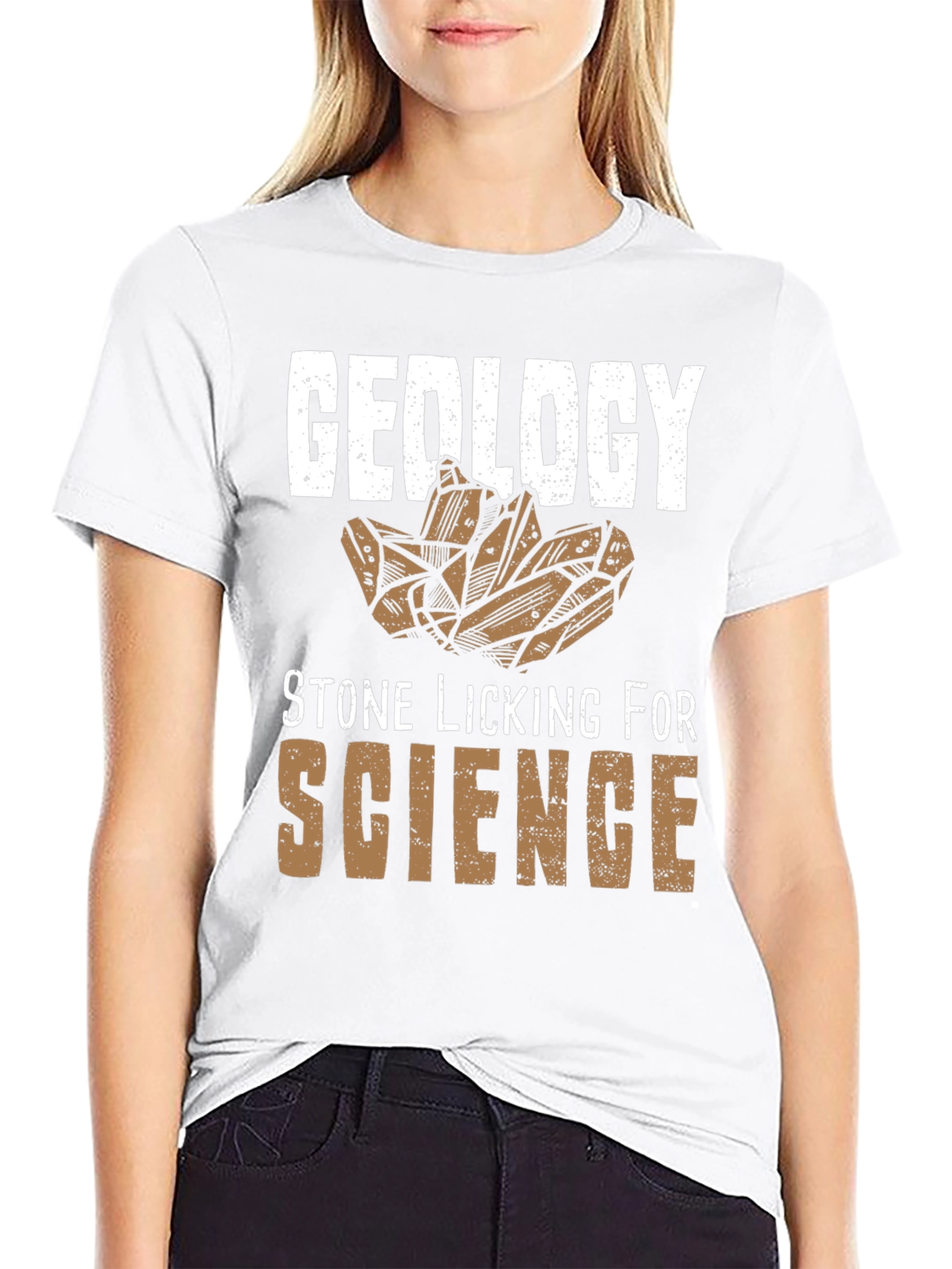 Geology Stone Licking for Science T-Shirt