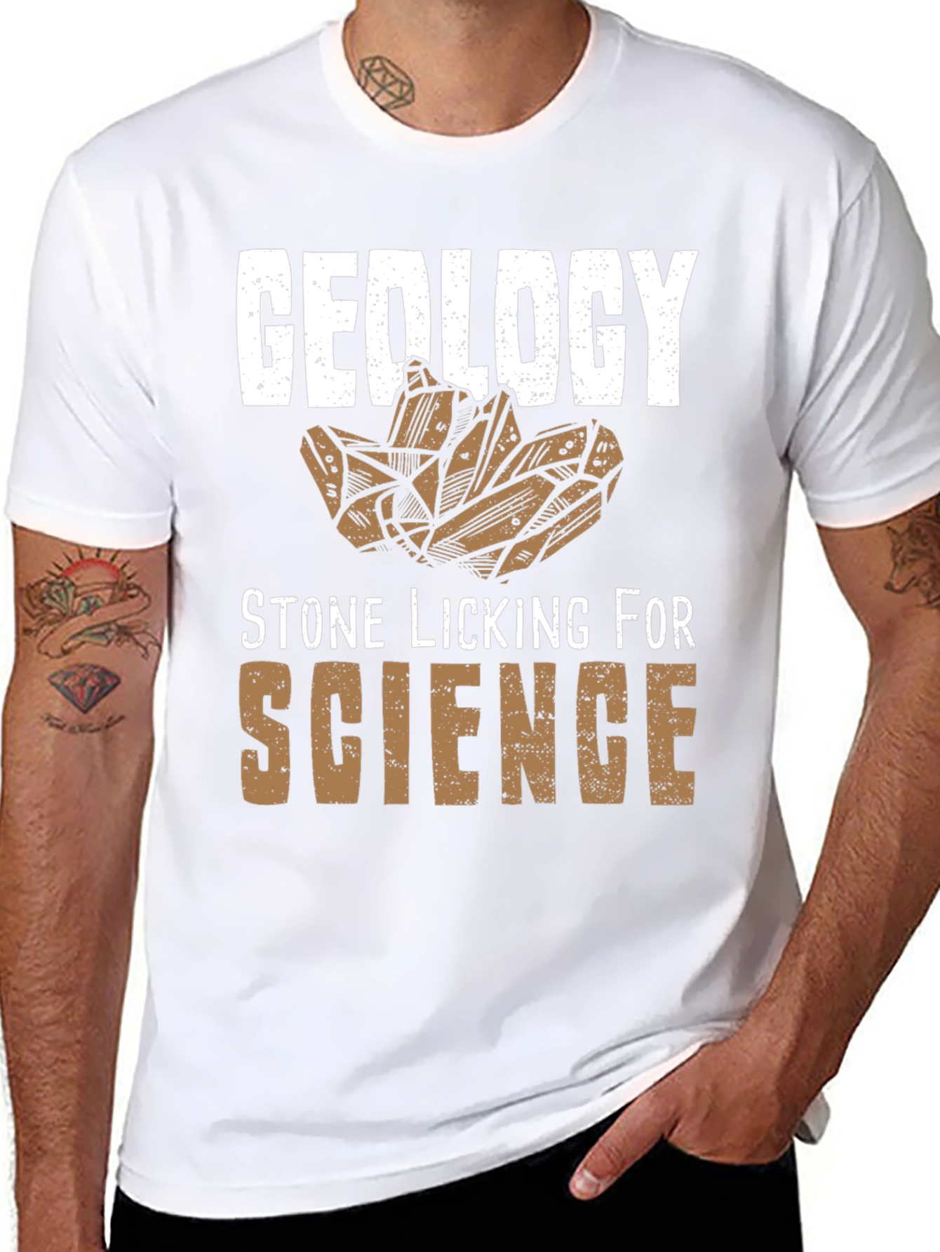 Geology Stone Licking for Science T-Shirt