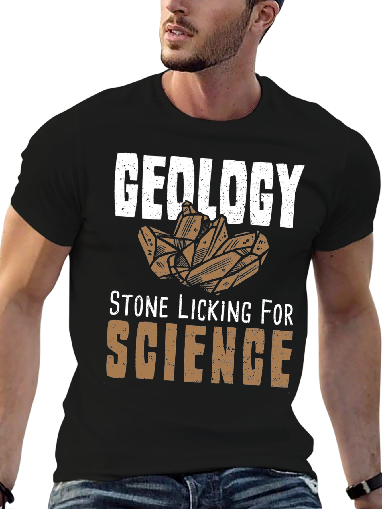 Geology Stone Licking for Science T-Shirt