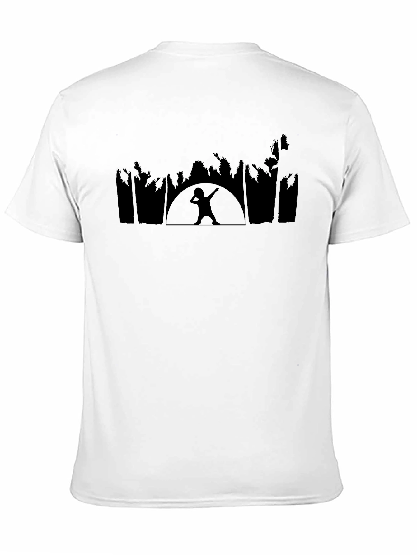 Black Dab Silhouette Graphic Tee