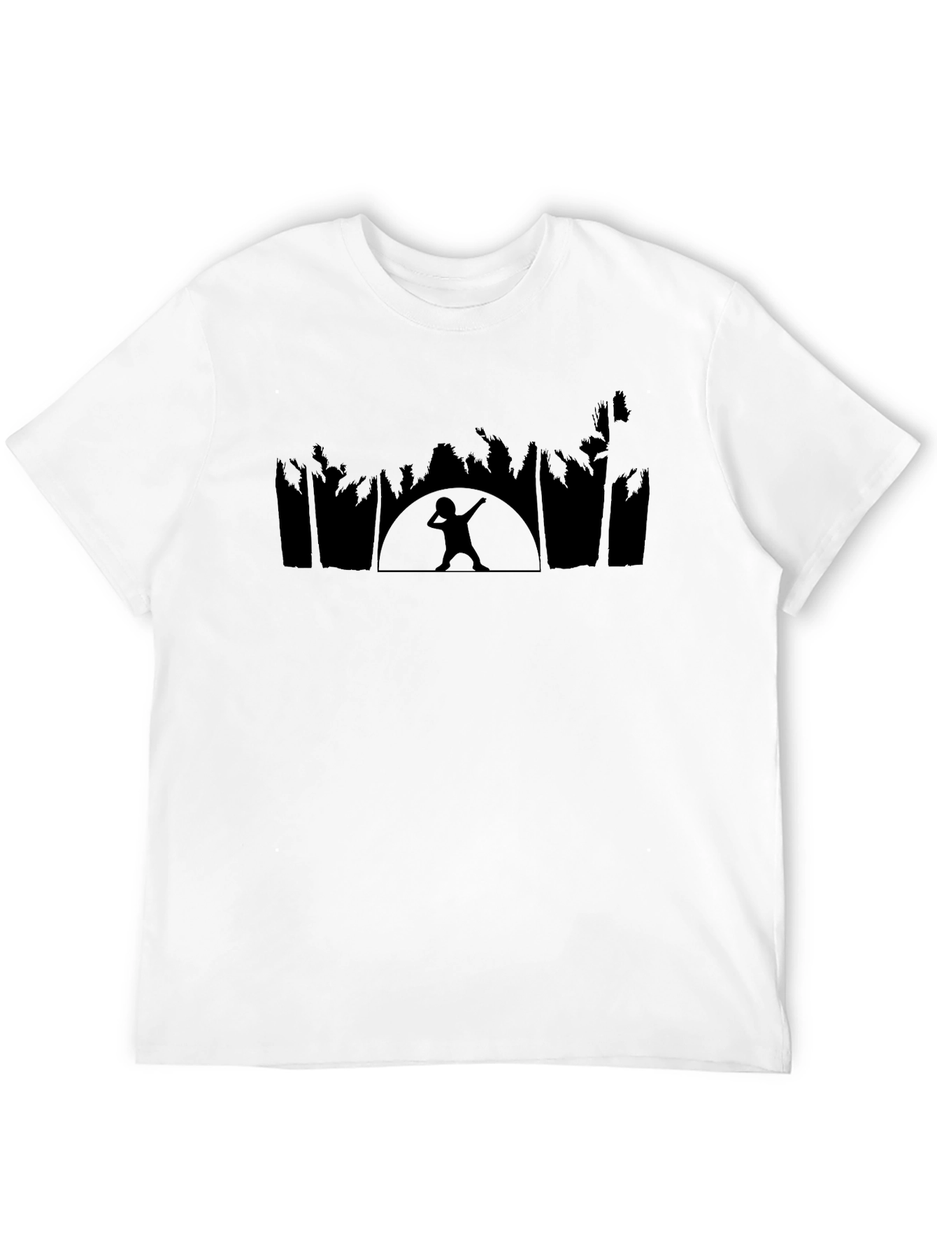 Black Dab Silhouette Graphic Tee