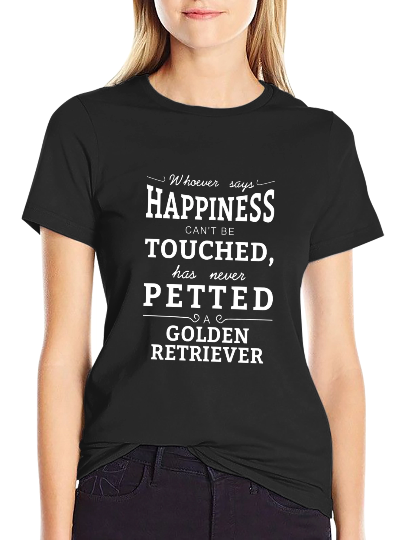 Happiness Golden Retriever T-Shirt