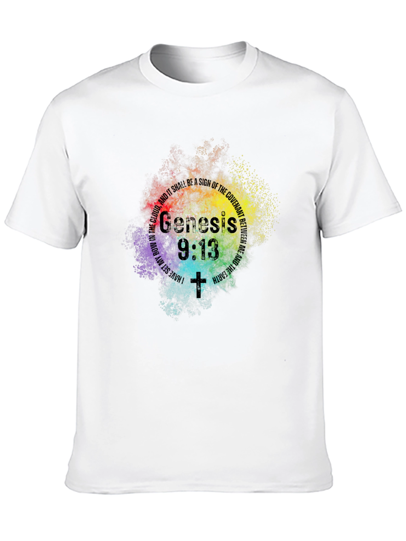 Genesis 9:13 Rainbow T-Shirt