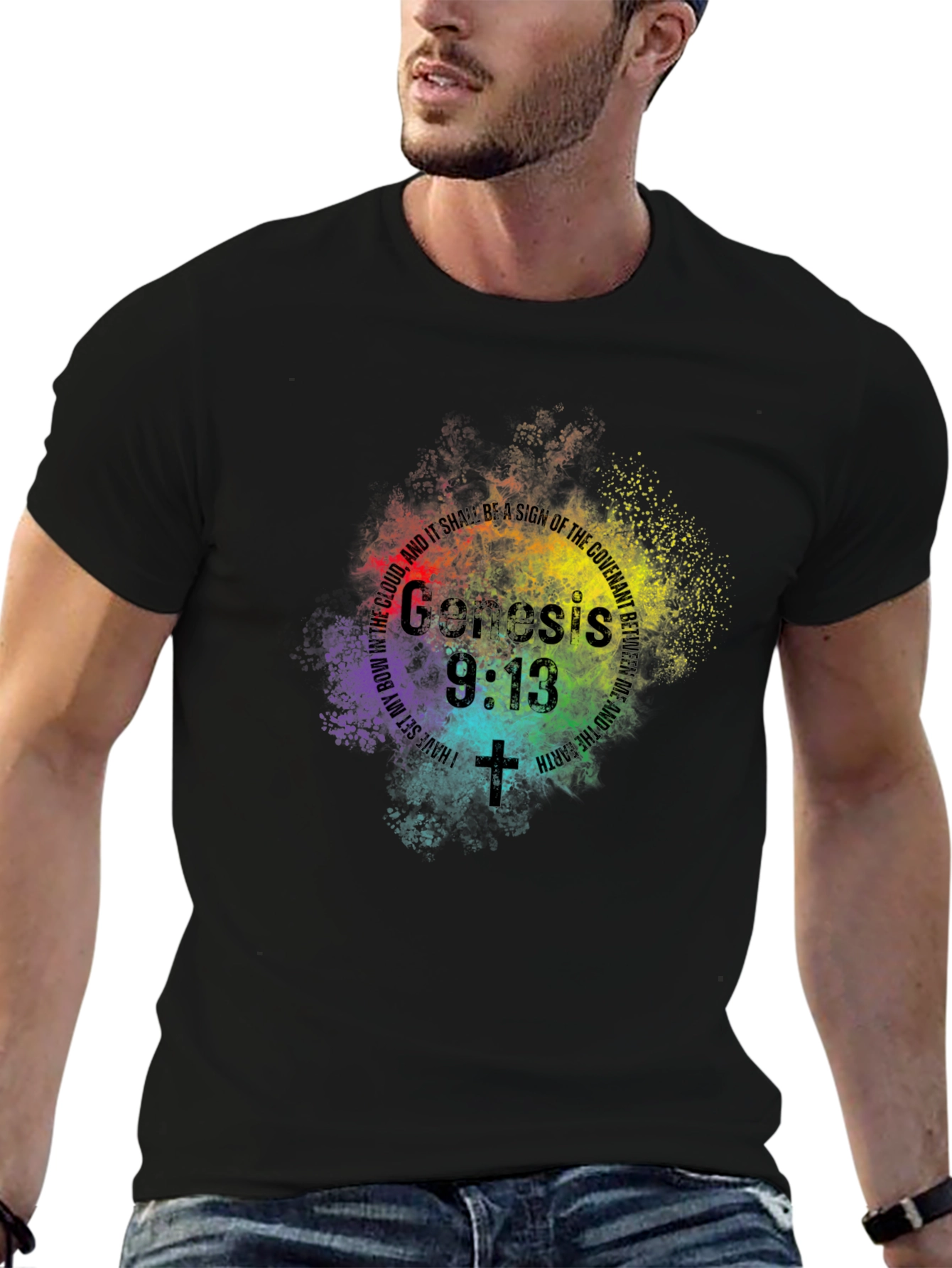 Genesis 9:13 Rainbow T-Shirt