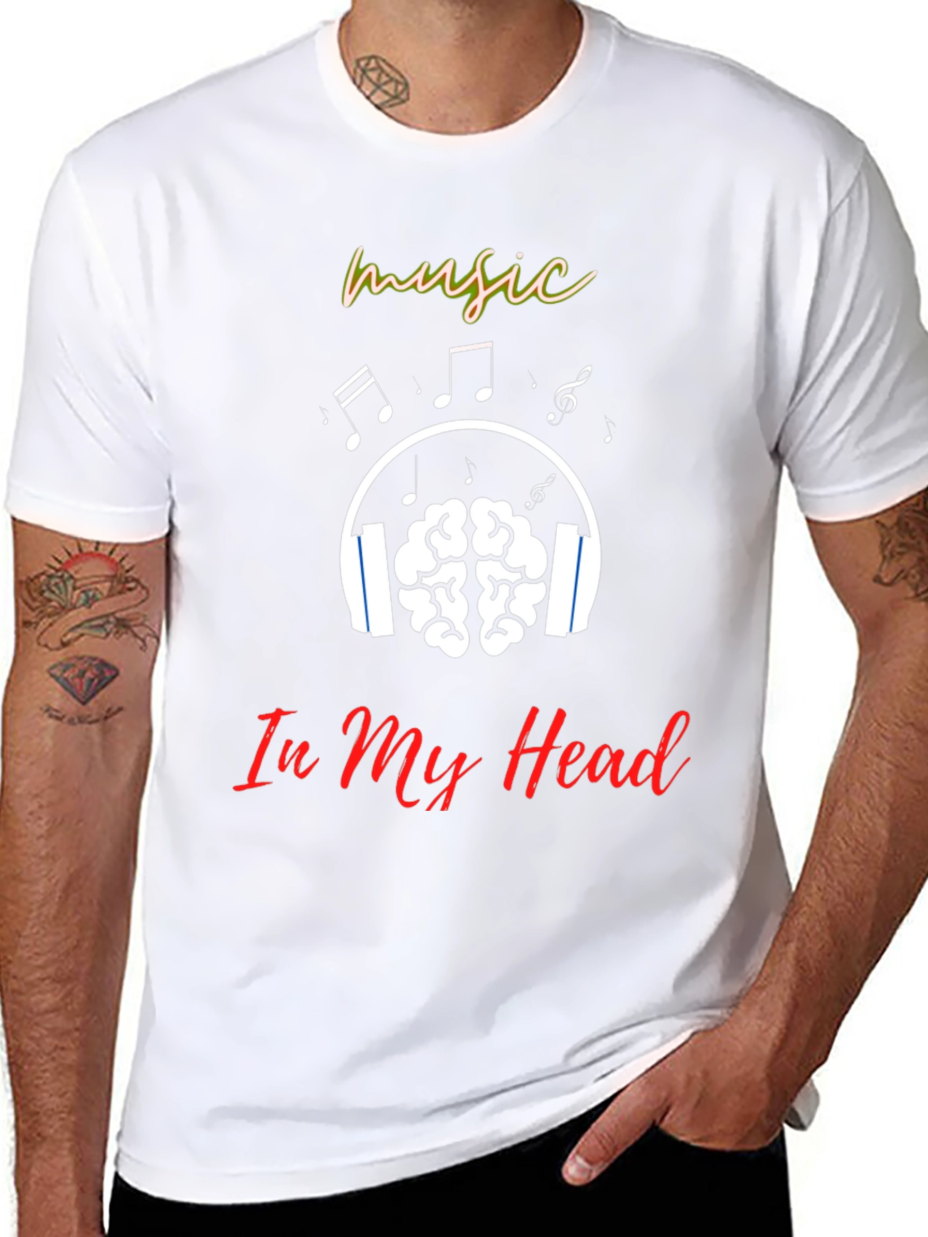 Music In My Head T-Shirt