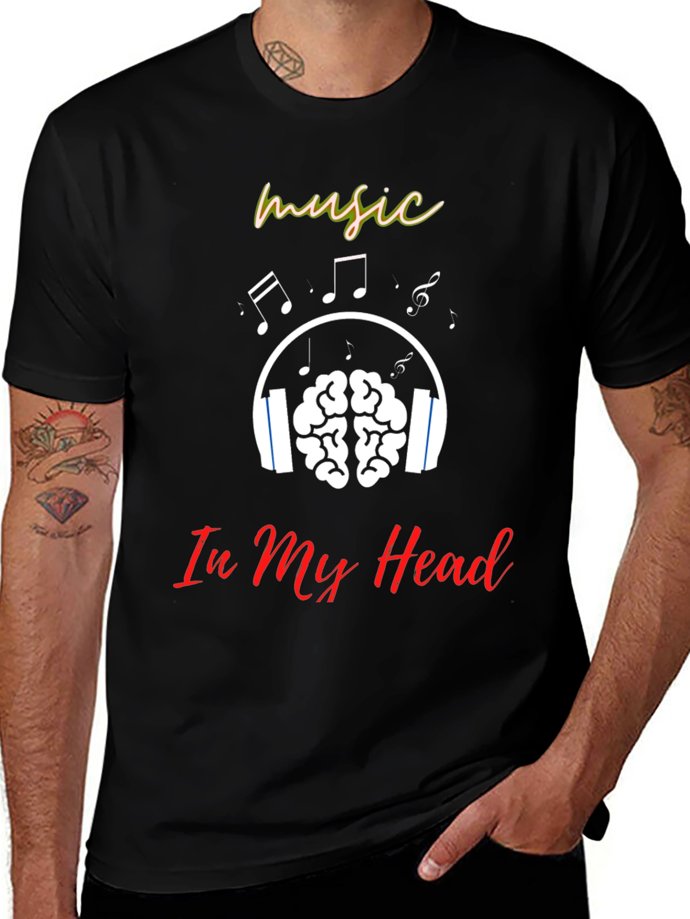 Music In My Head T-Shirt