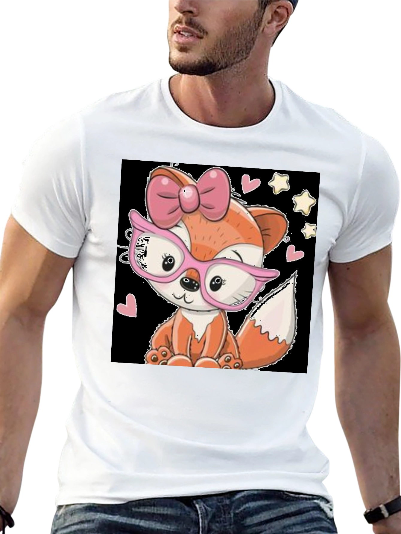 Cute Cartoon Fox T-Shirt