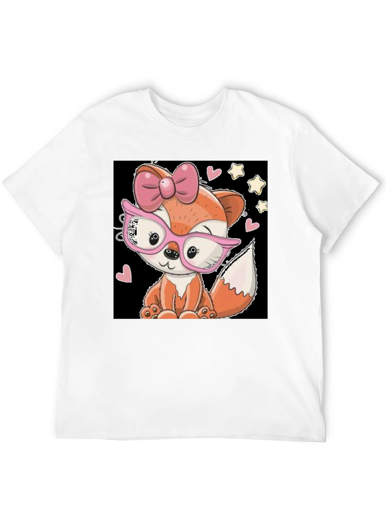 Cute Cartoon Fox T-Shirt