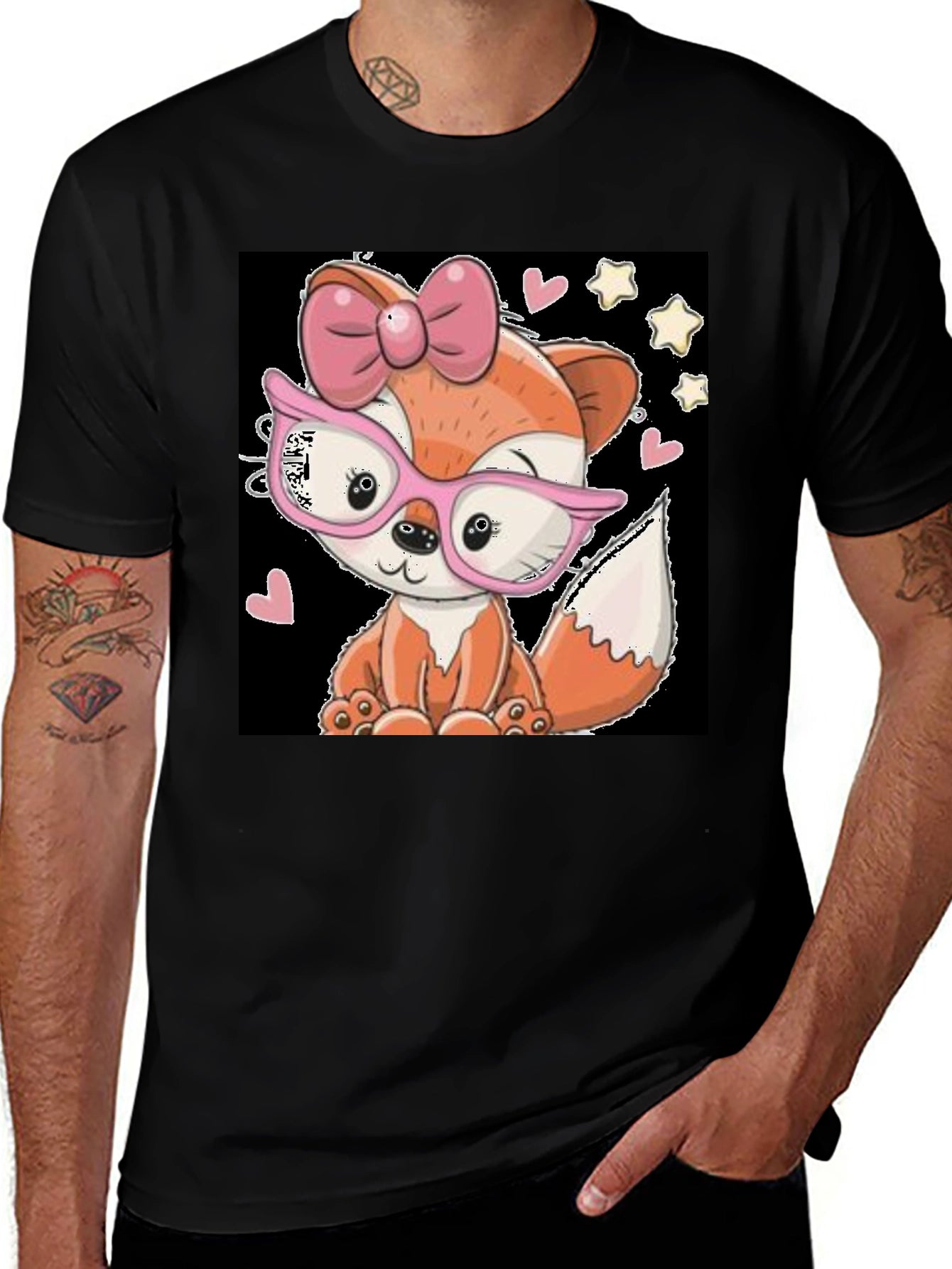 Cute Cartoon Fox T-Shirt