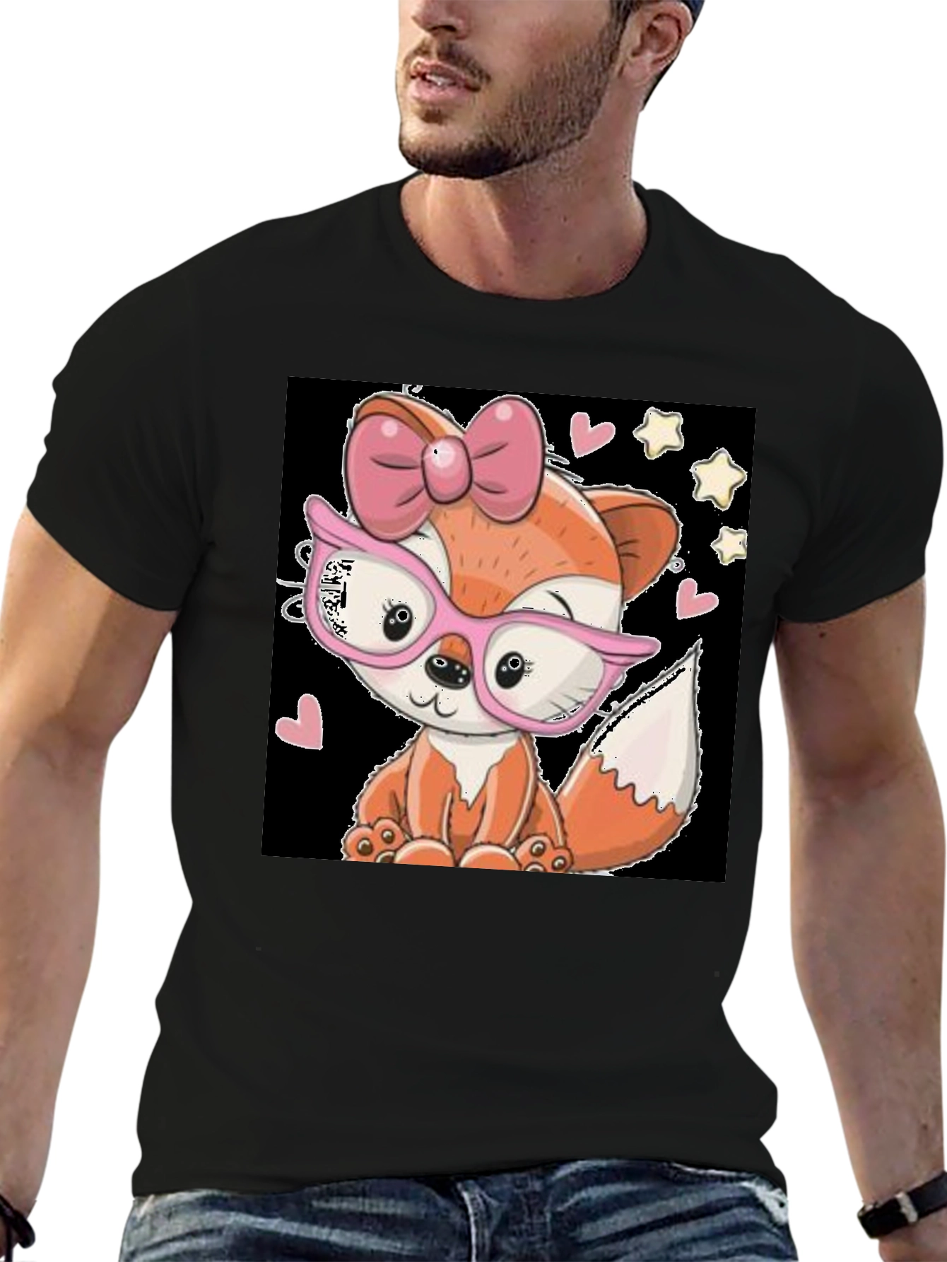 Cute Cartoon Fox T-Shirt