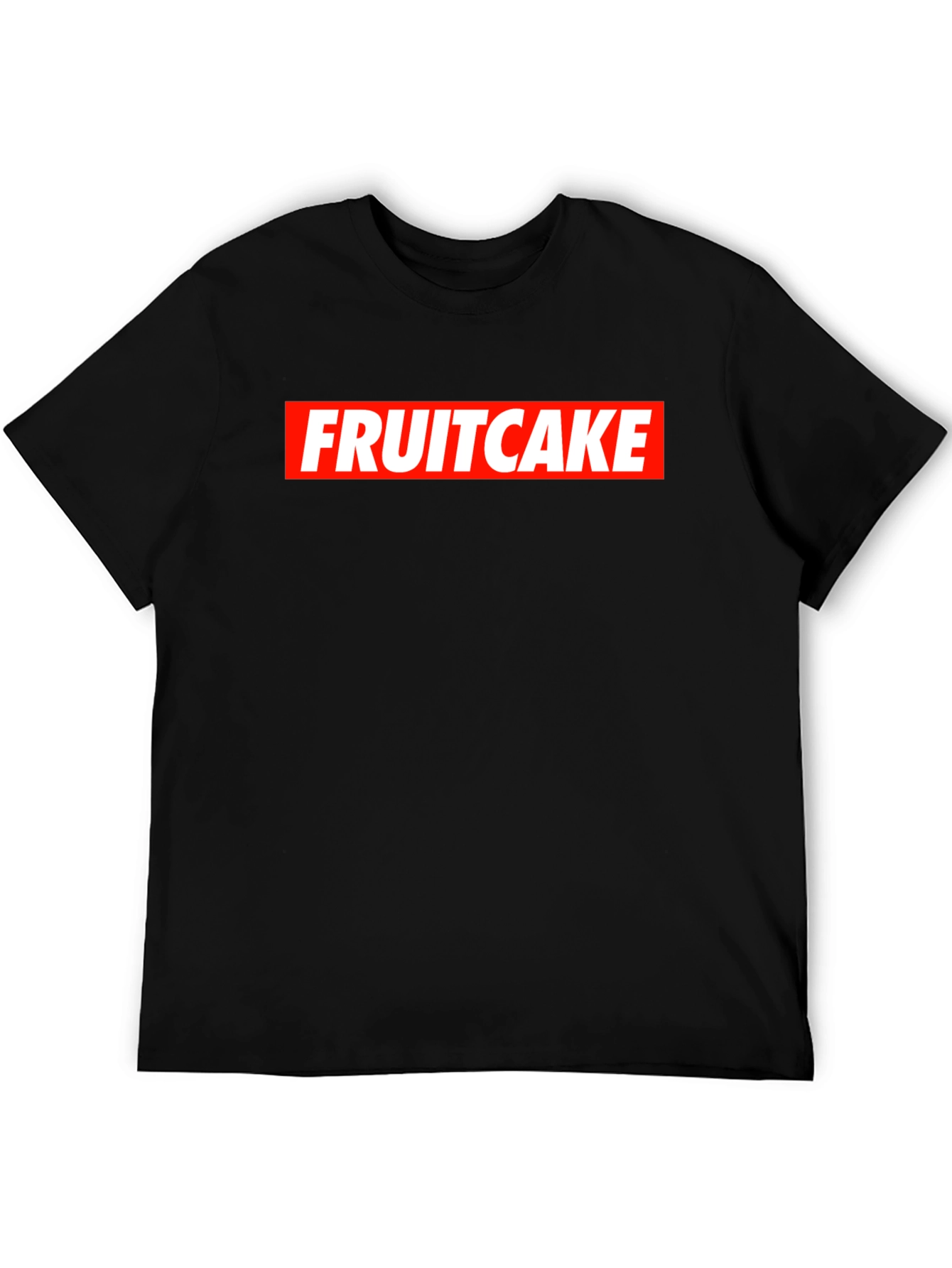 Fruitcake Box Logo Graphic Tee - Bold Streetwear Style