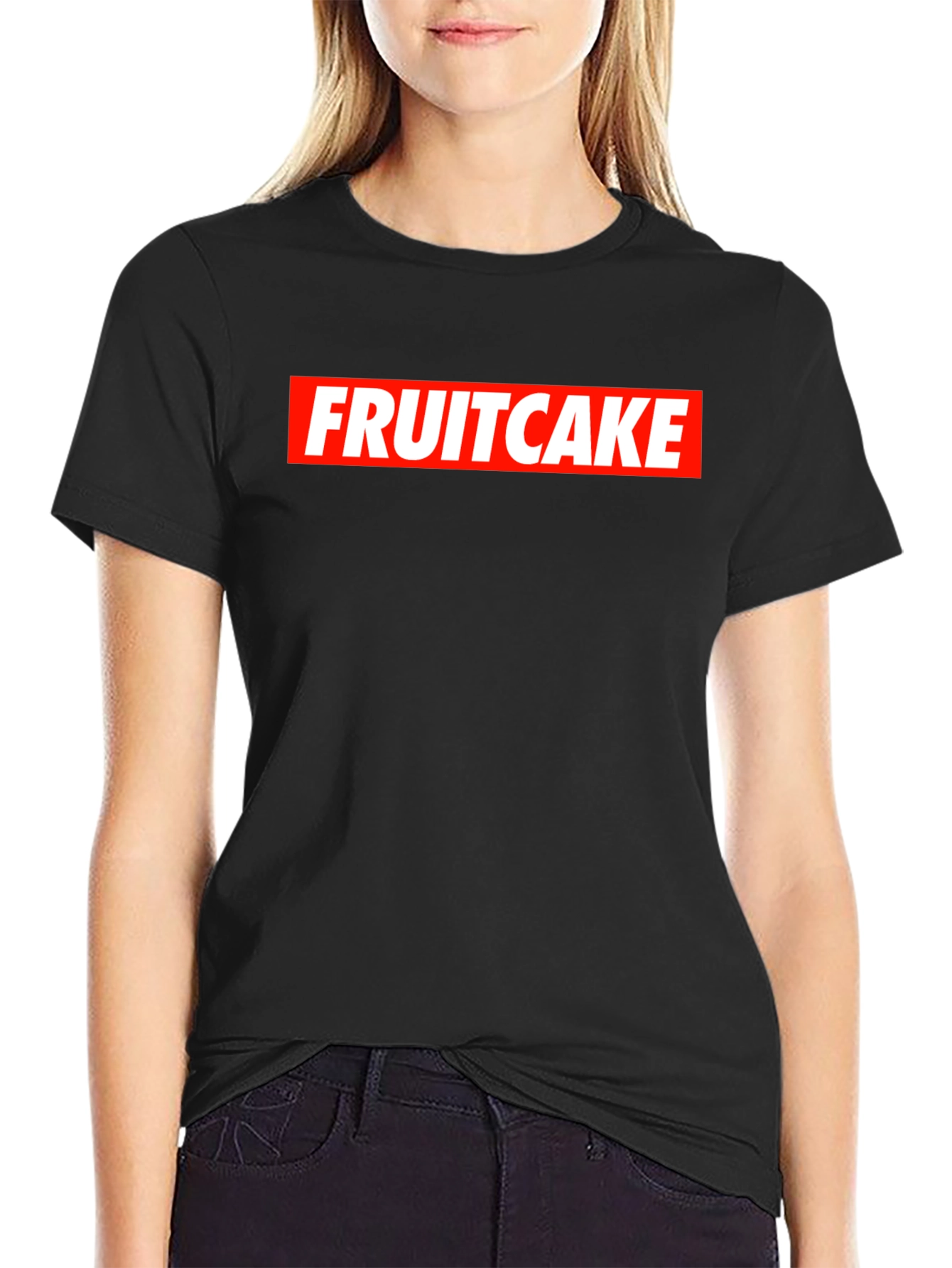 Fruitcake Box Logo Graphic Tee - Bold Streetwear Style