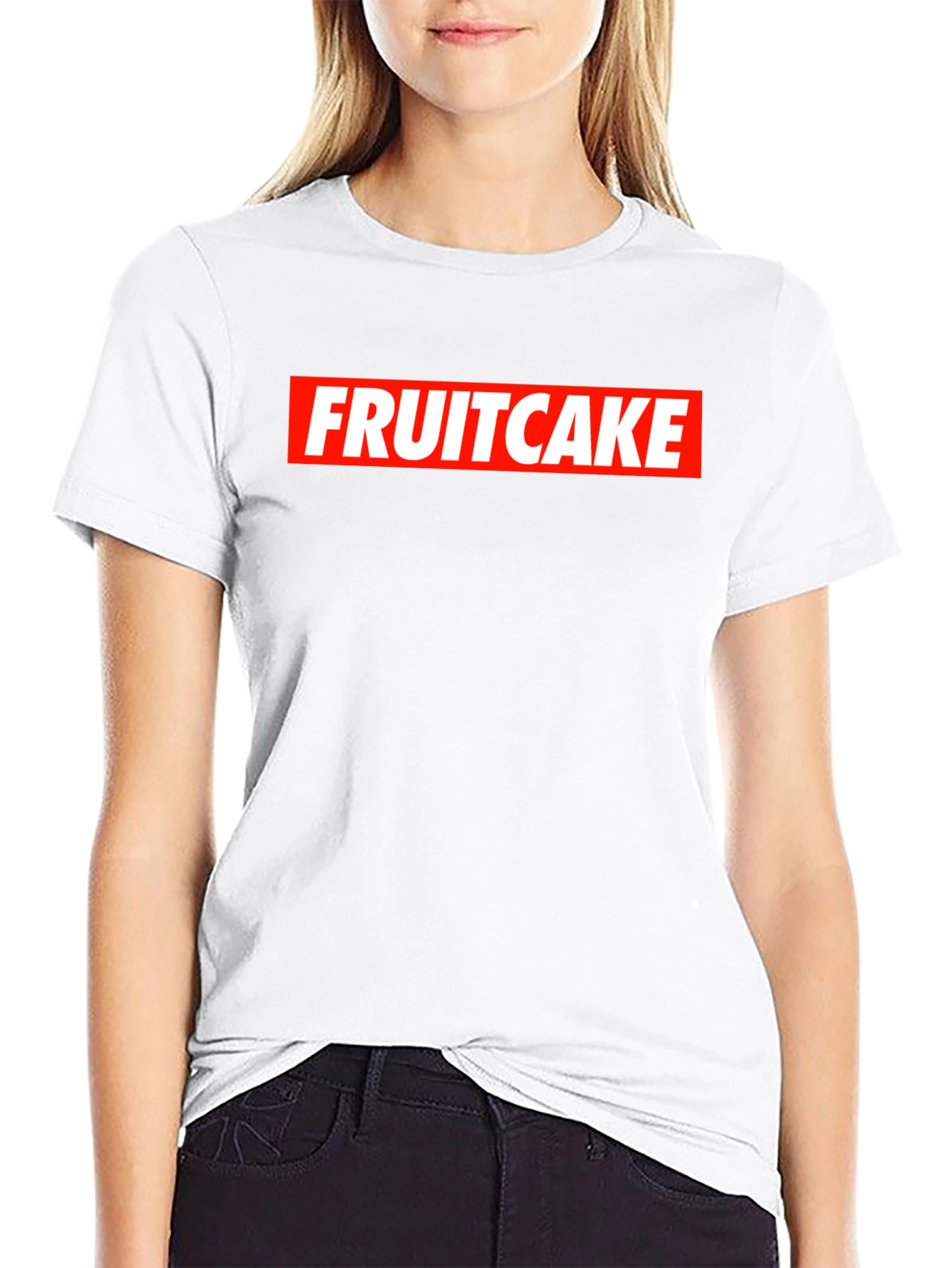 Fruitcake Box Logo Graphic Tee - Bold Streetwear Style