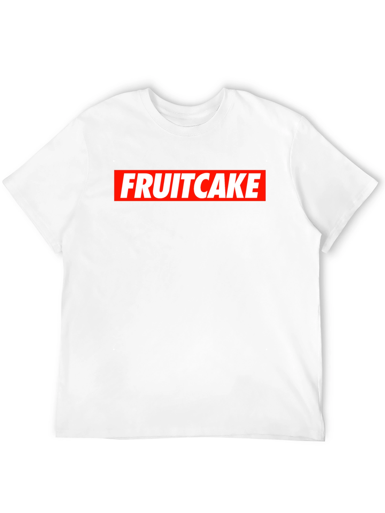 Fruitcake Box Logo Graphic Tee - Bold Streetwear Style