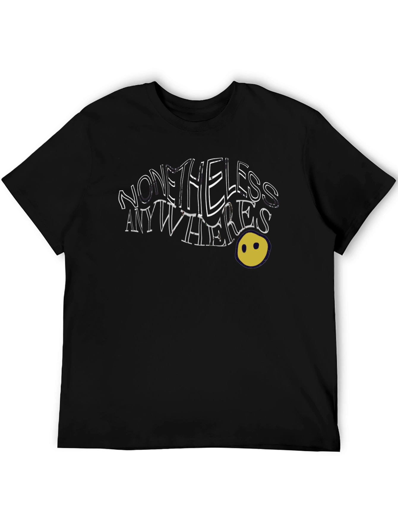 Nonetheless Anywheres Black T-Shirt
