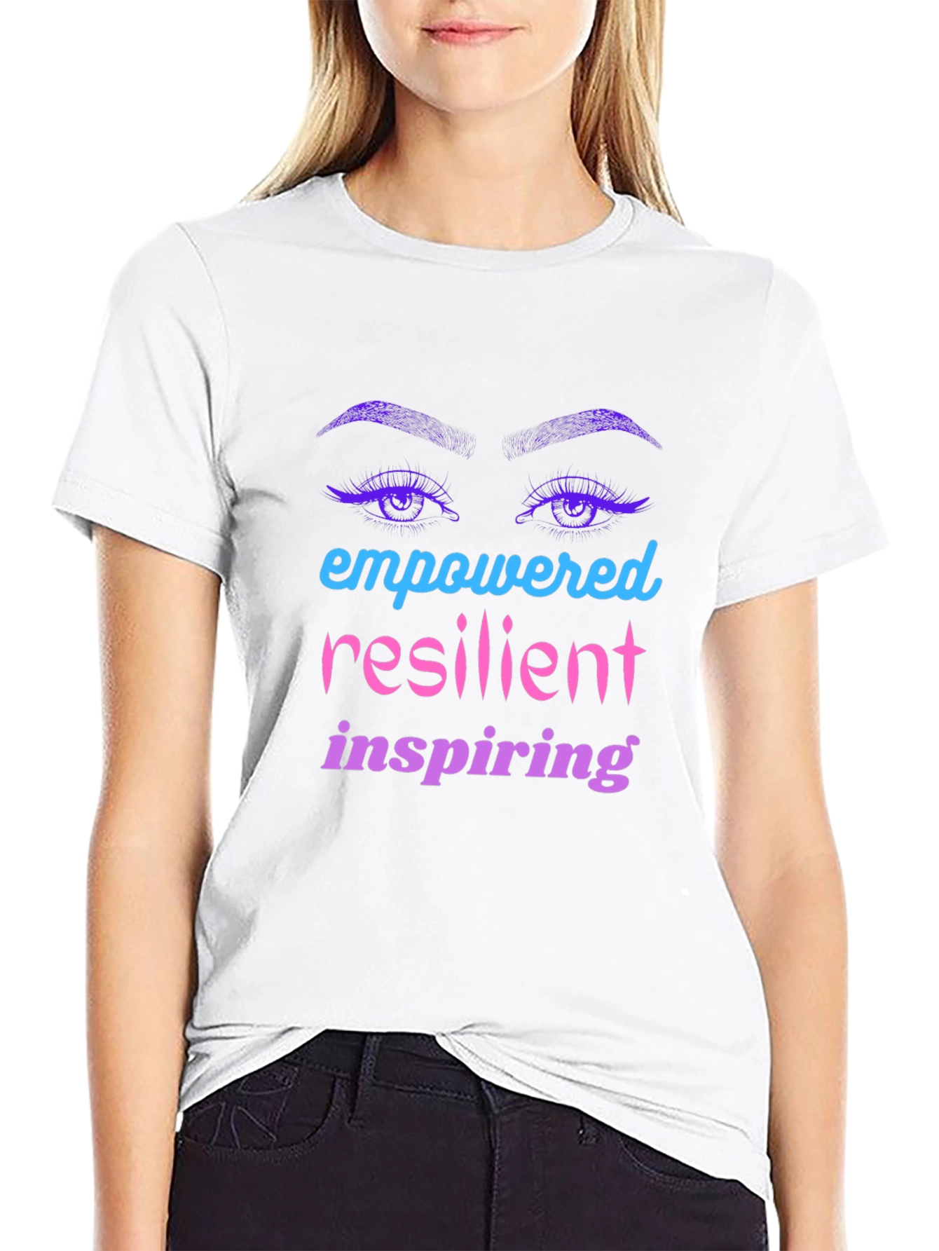 Empowered Resilient Inspiring Graphic T-Shirt