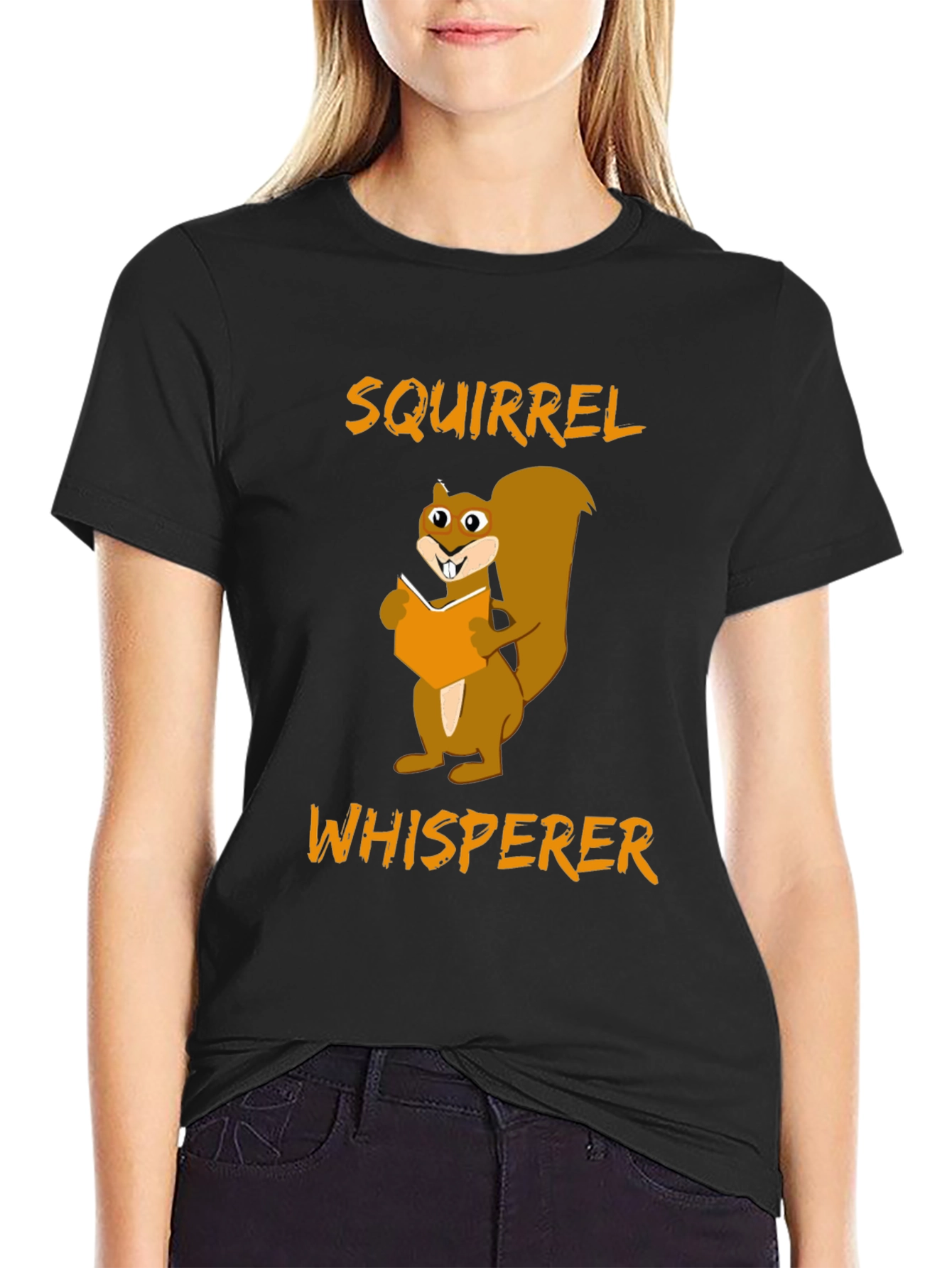 Squirrel Whisperer Graphic Tee - Funny Animal Lover T-Shirt
