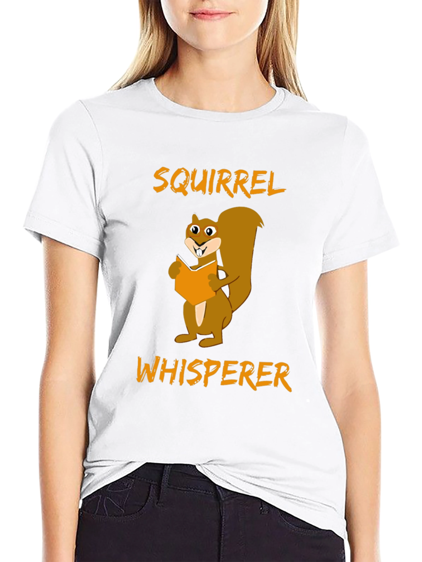 Squirrel Whisperer Graphic Tee - Funny Animal Lover T-Shirt