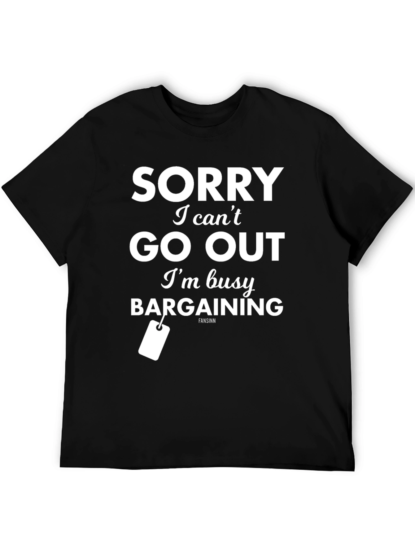Funny Bargaining Graphic Tee Shirt