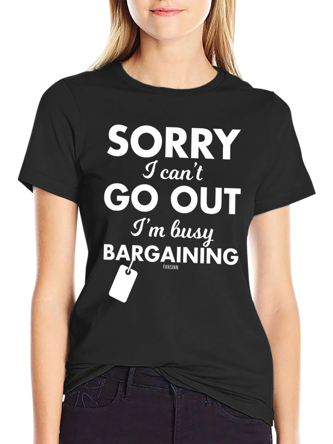 Funny Bargaining Graphic Tee Shirt