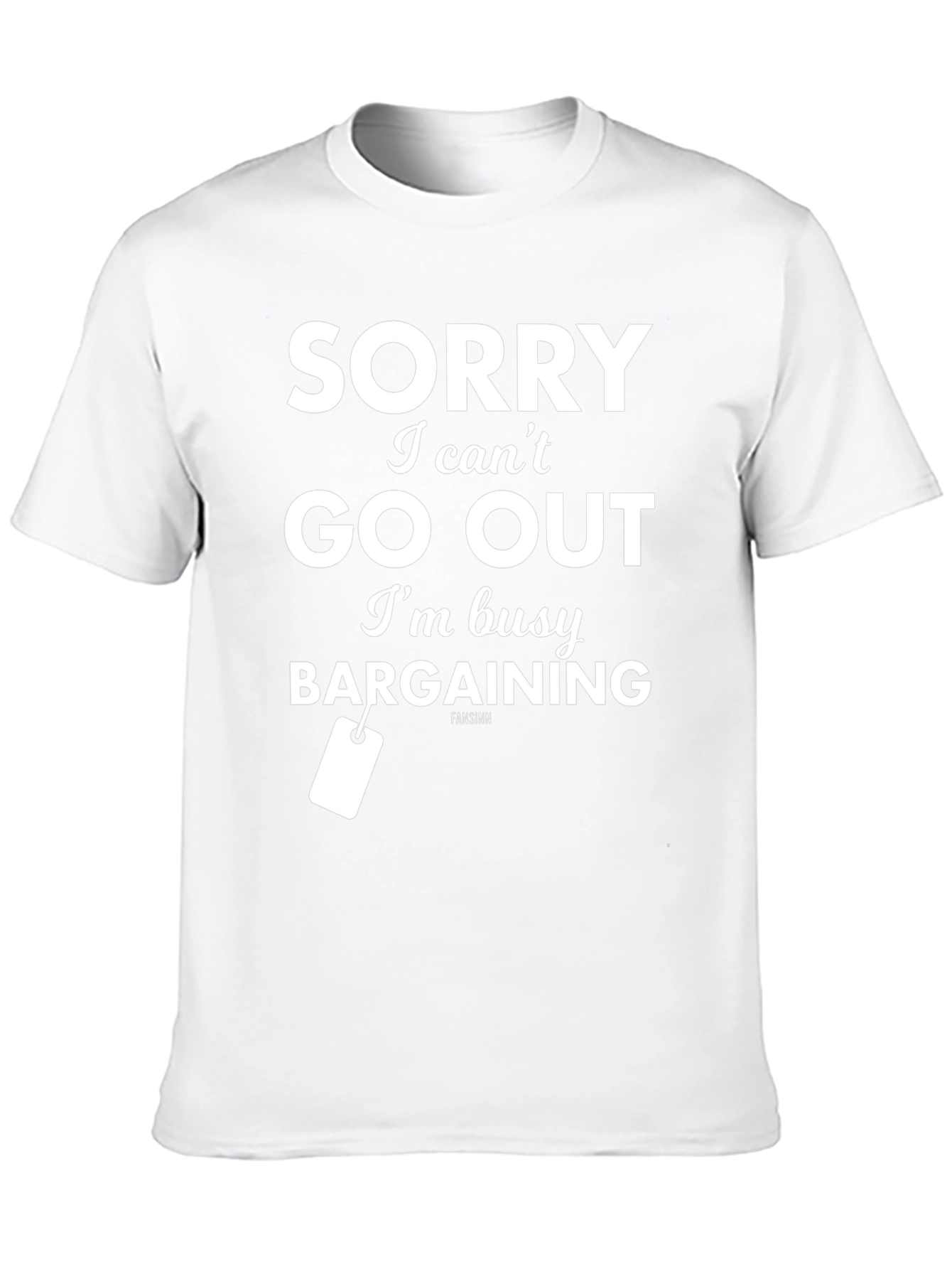 Funny Bargaining Graphic Tee Shirt
