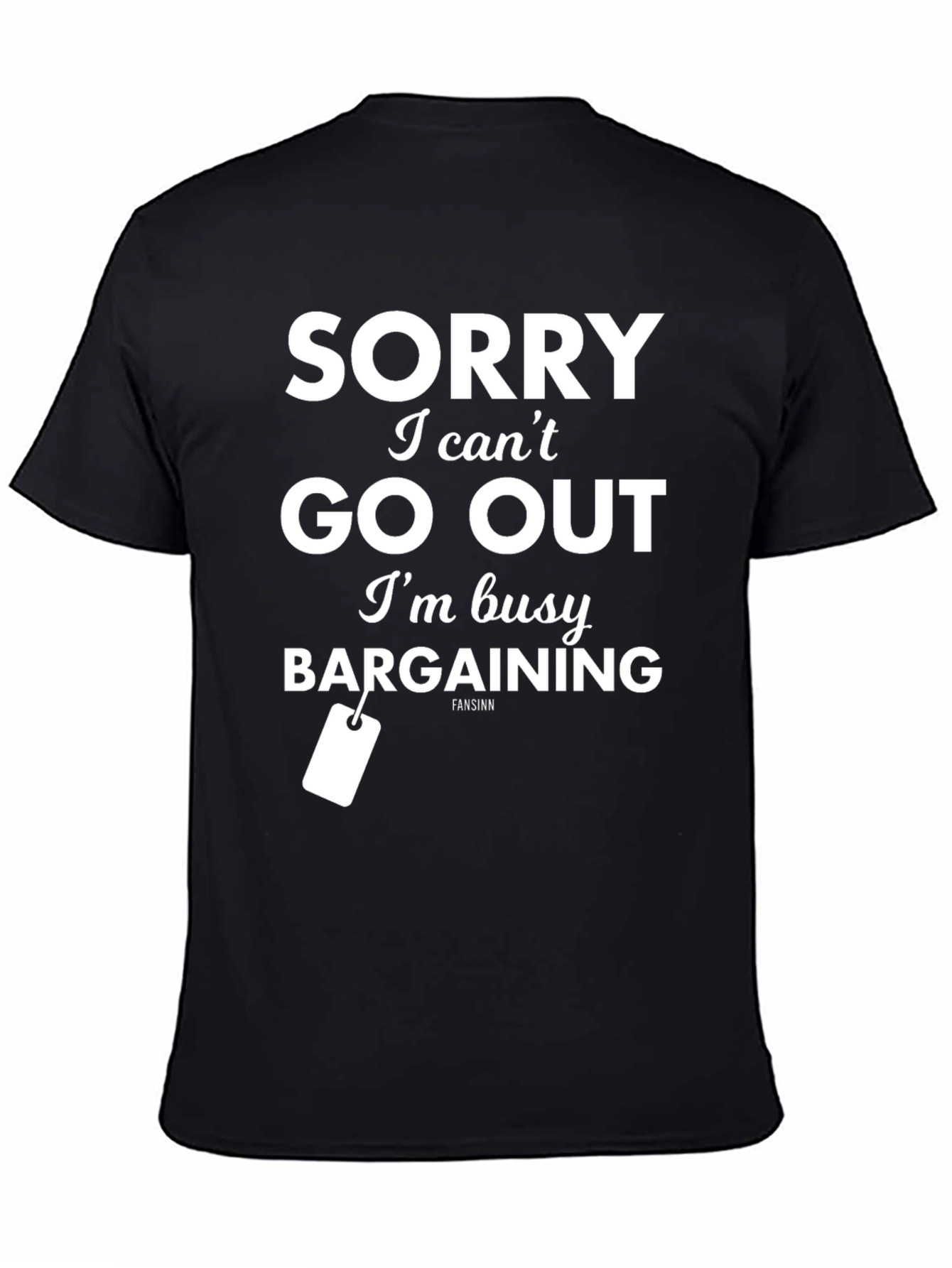 Funny Bargaining Graphic Tee Shirt