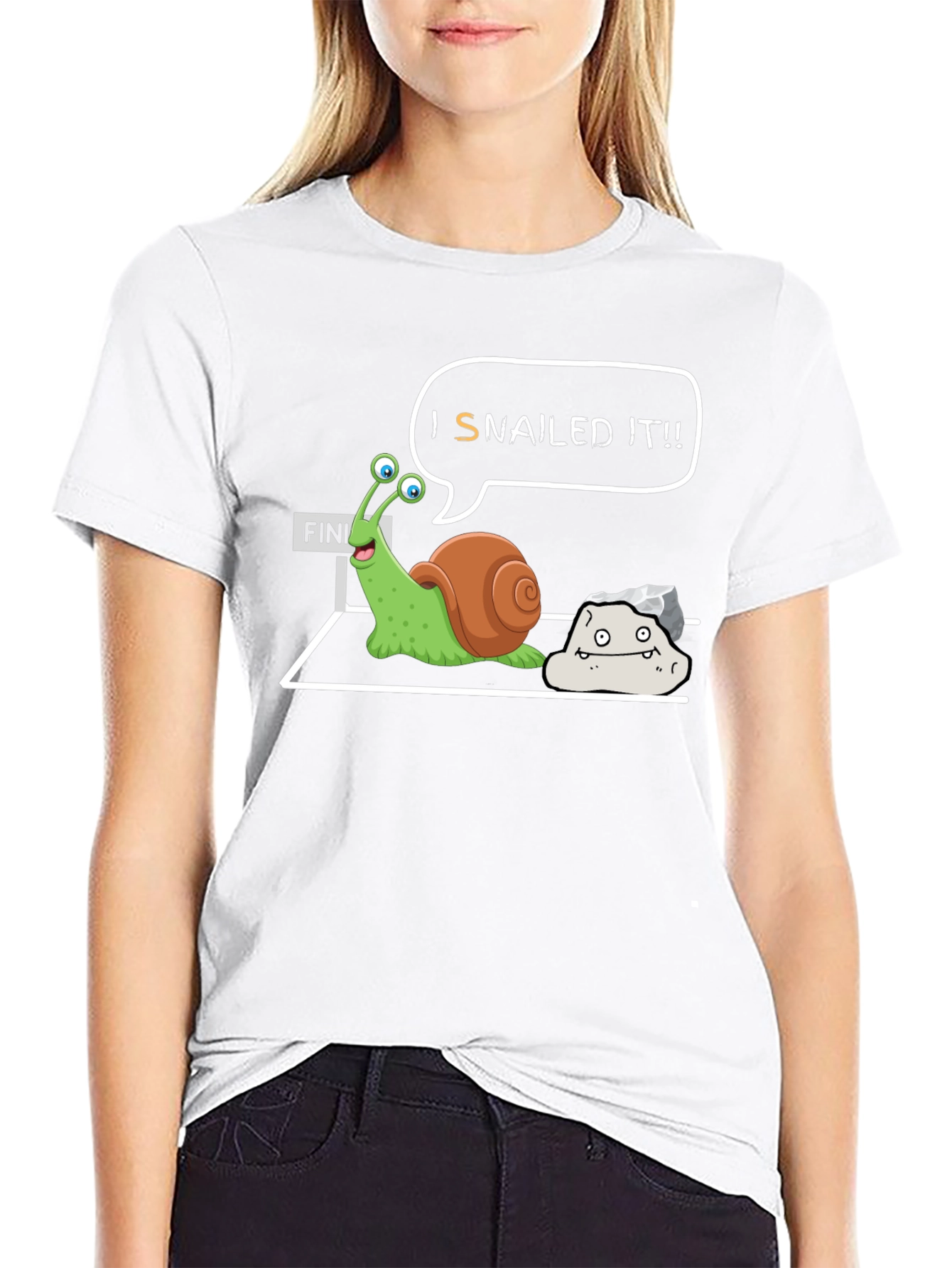Snailed It! Funny Snail T-Shirt