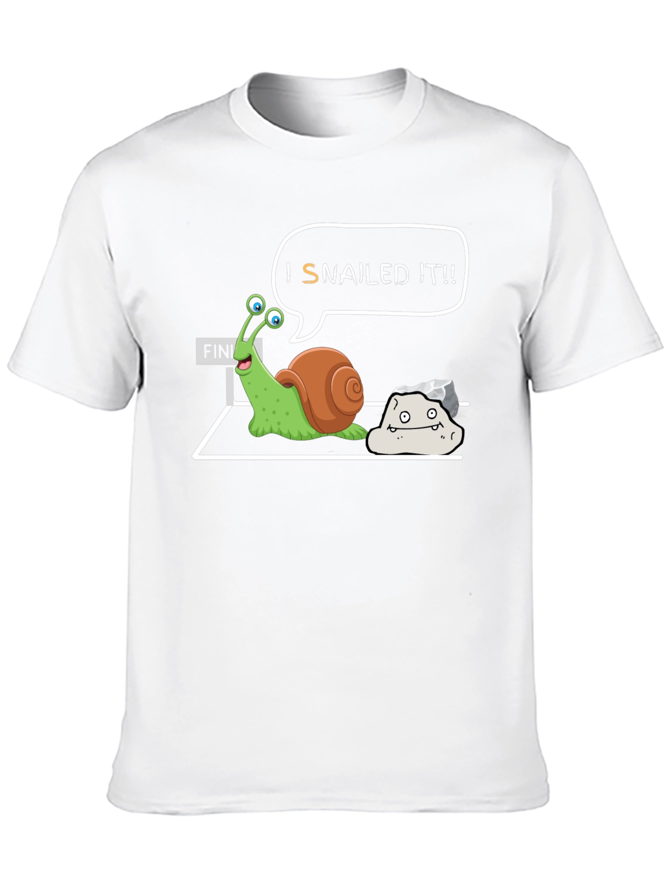 Snailed It! Funny Snail T-Shirt