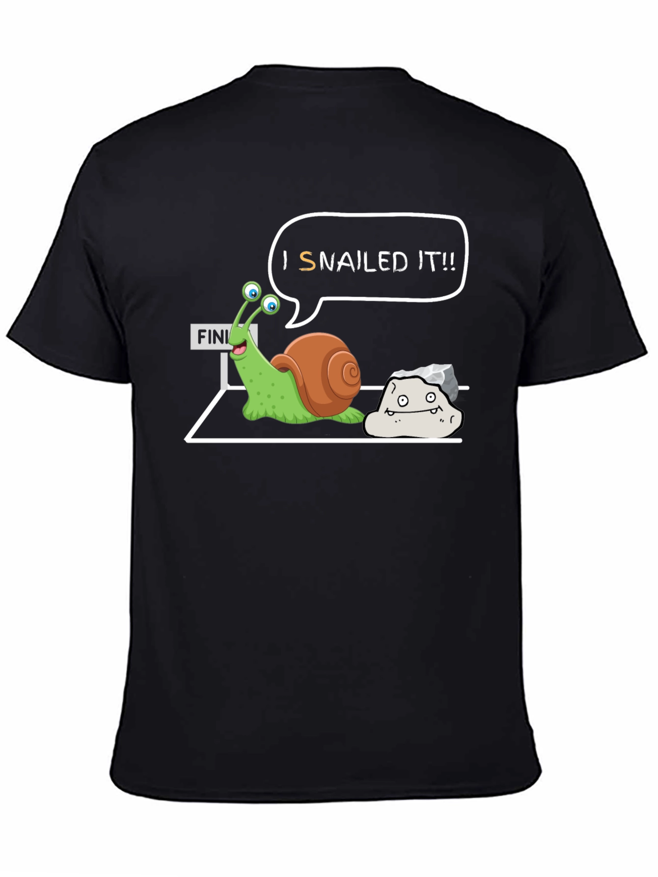Snailed It! Funny Snail T-Shirt