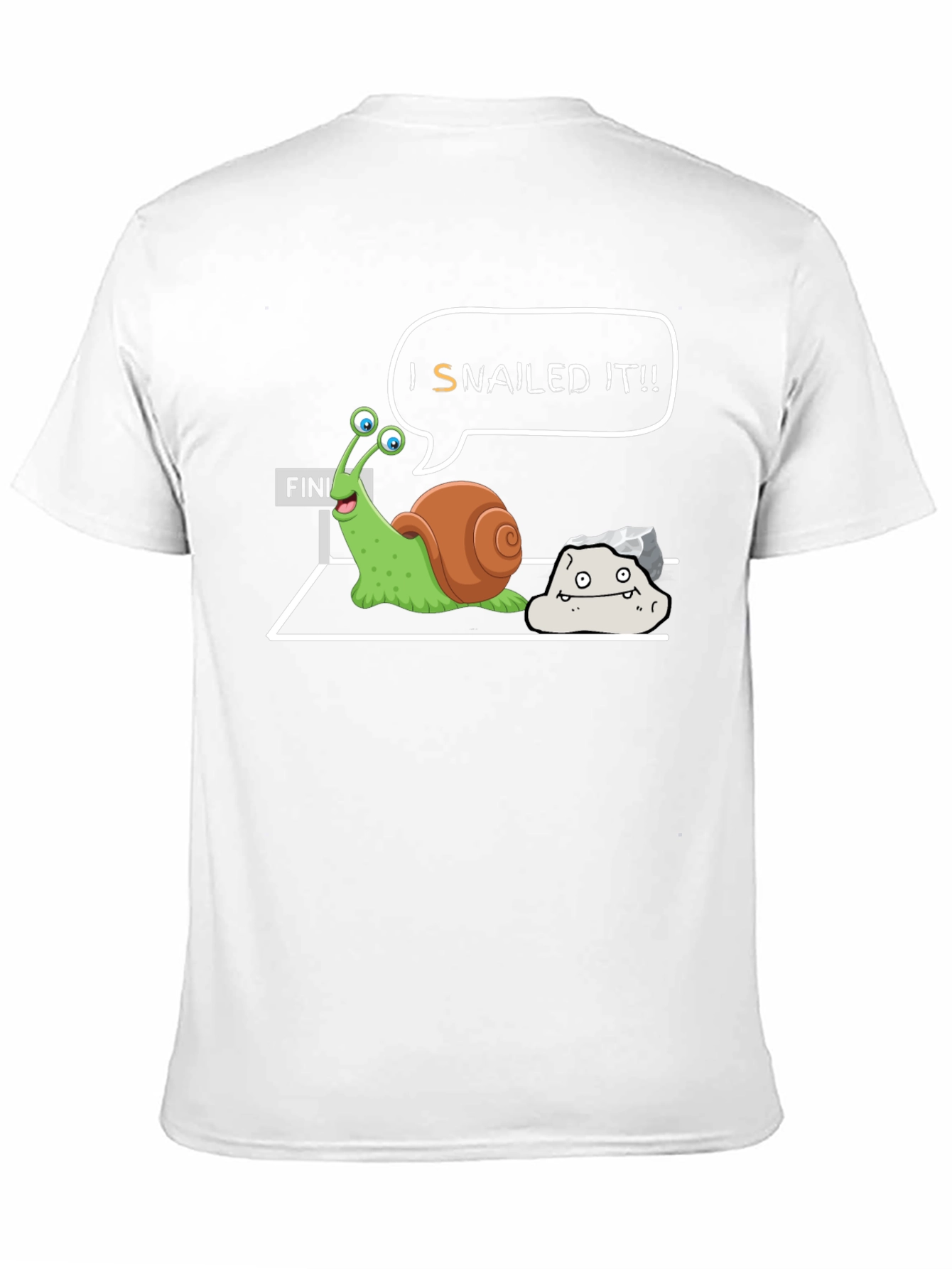 Snailed It! Funny Snail T-Shirt