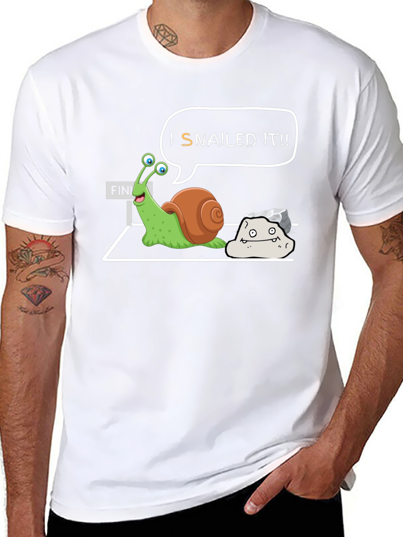 Snailed It! Funny Snail T-Shirt