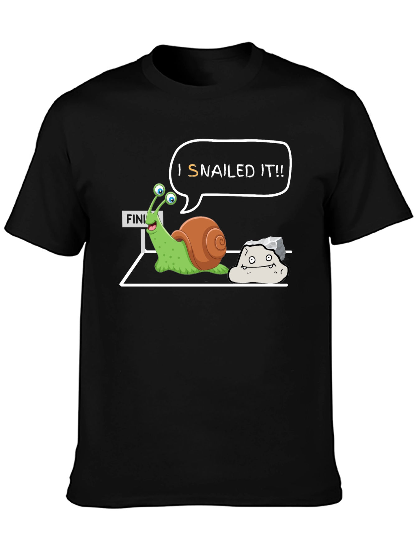 Snailed It! Funny Snail T-Shirt