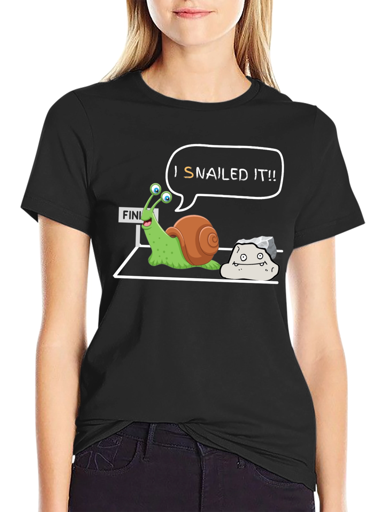 Snailed It! Funny Snail T-Shirt