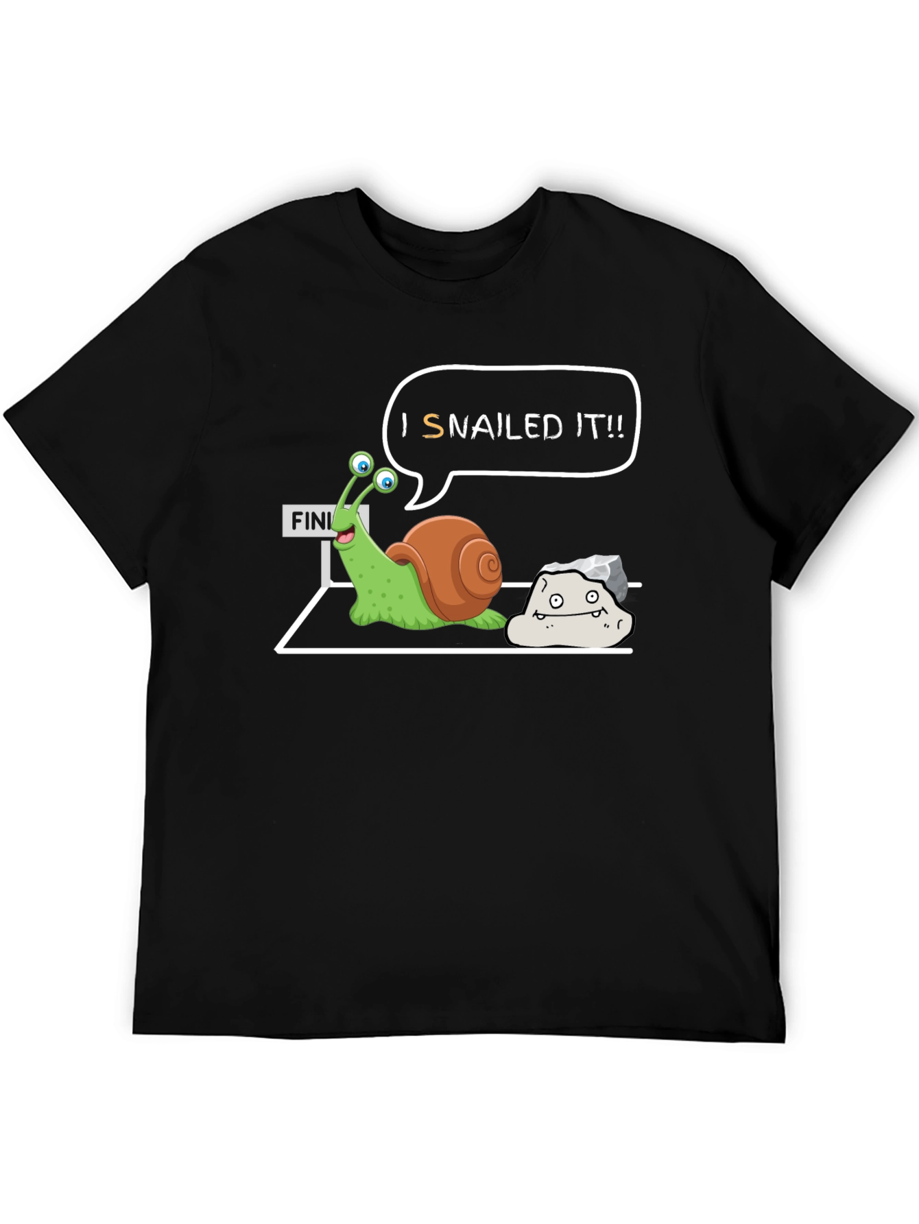 Snailed It! Funny Snail T-Shirt