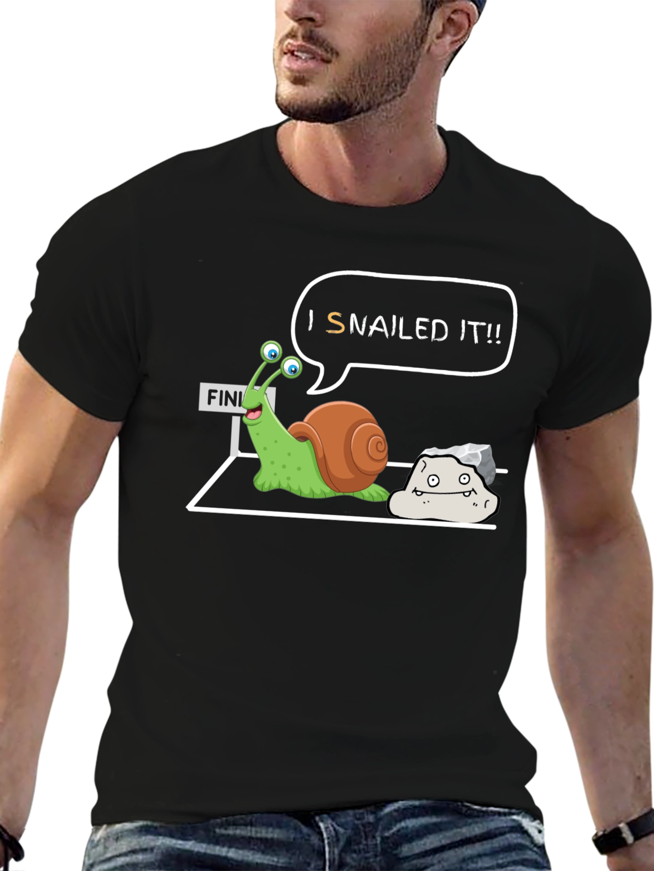 Snailed It! Funny Snail T-Shirt