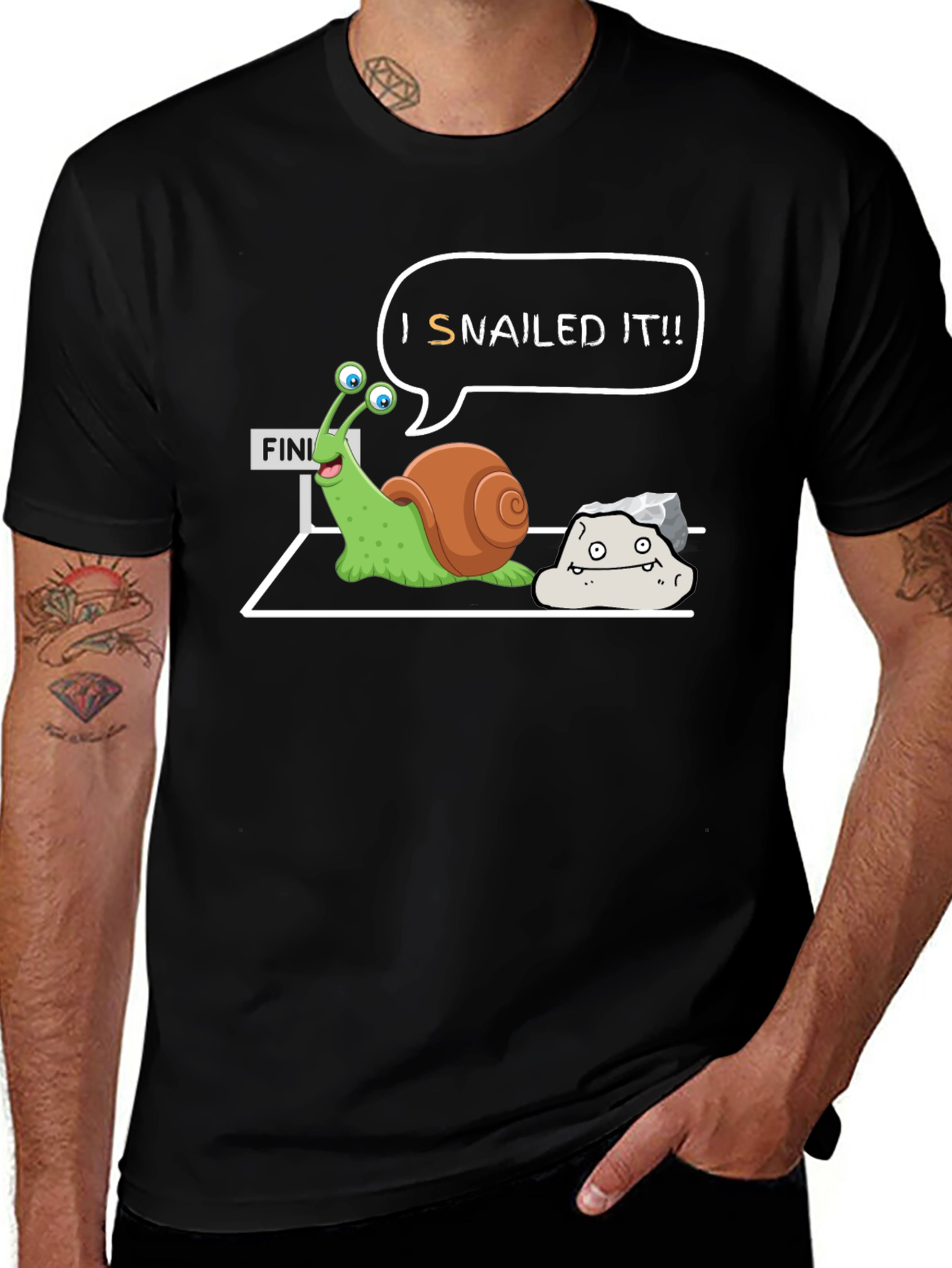 Snailed It! Funny Snail T-Shirt