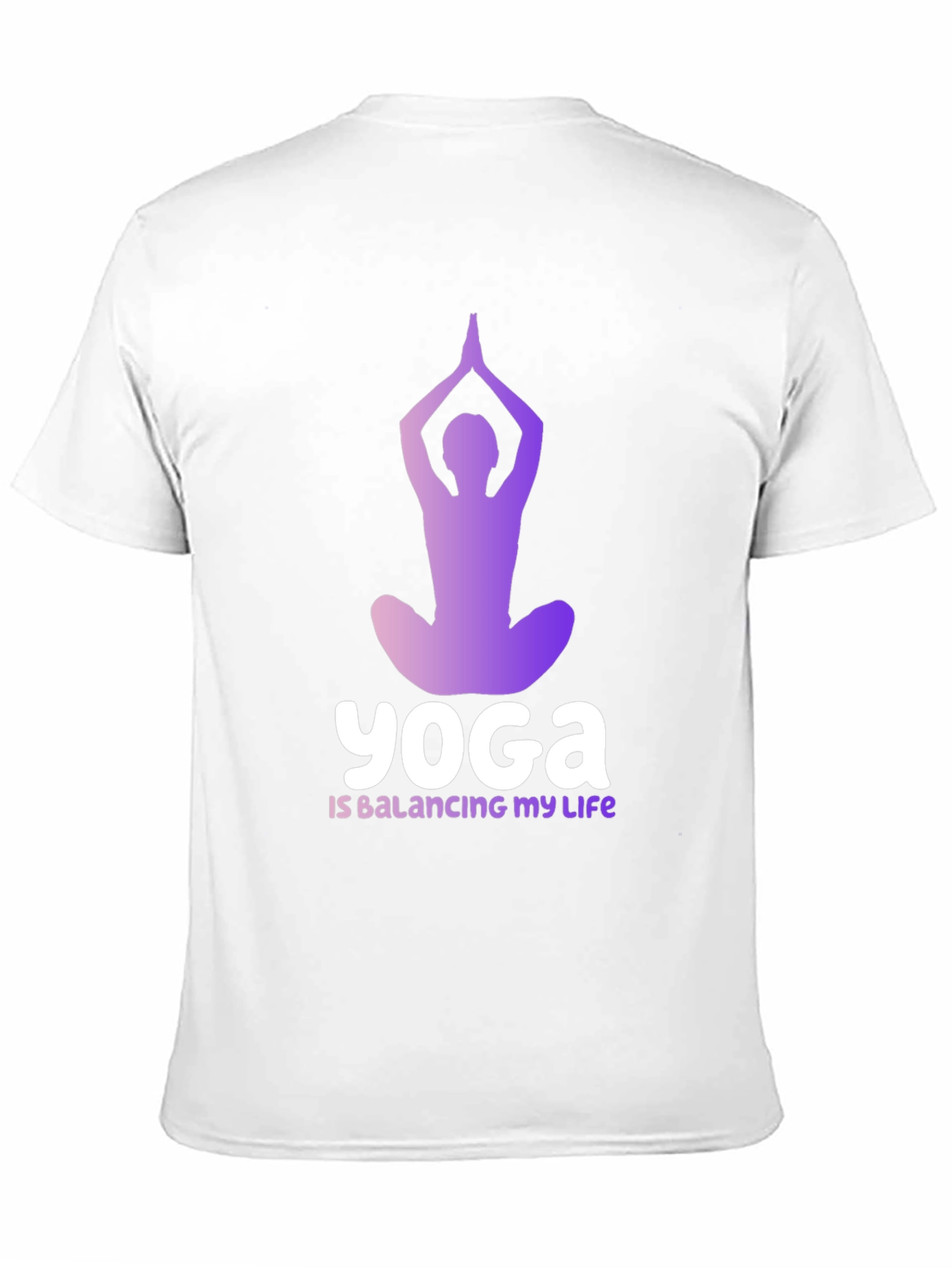 Yoga Balancing Life Graphic T-Shirt